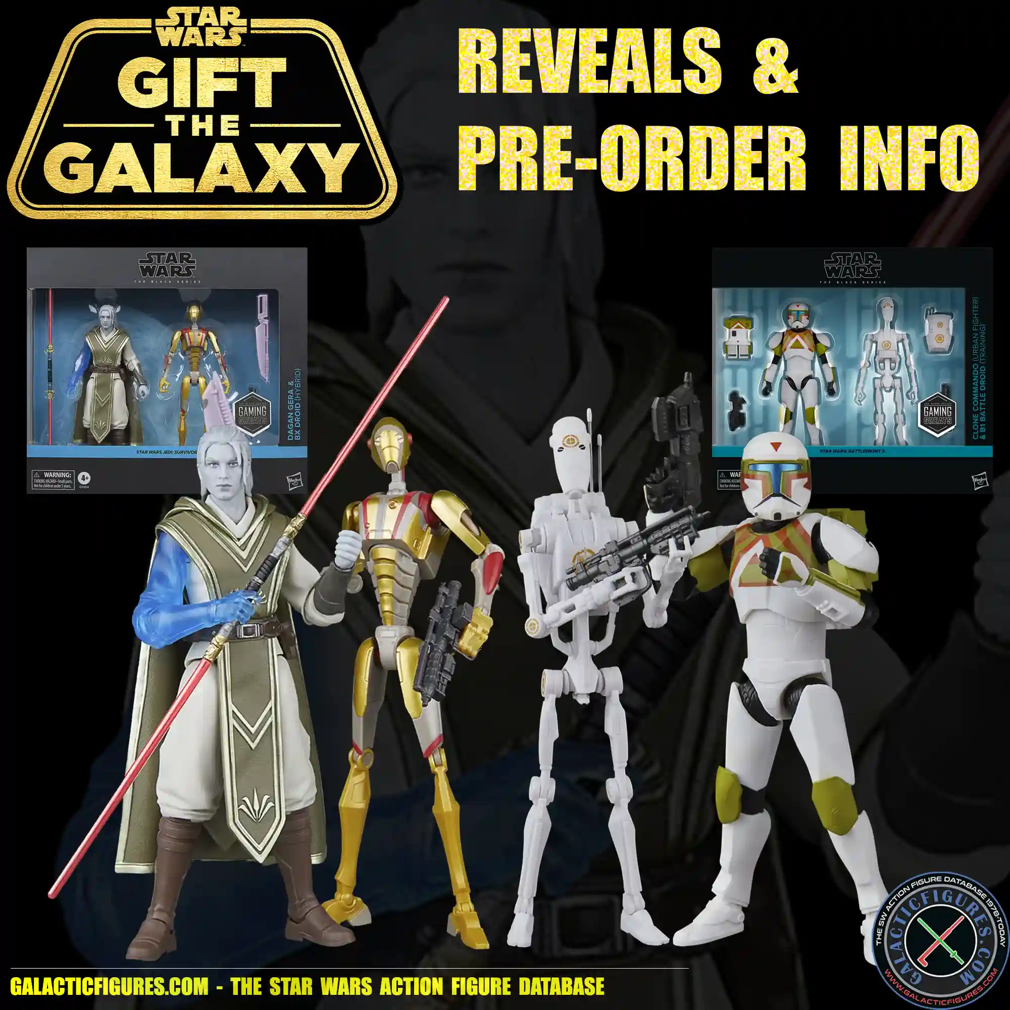 Gift The Galaxy Week #1: Two Black Series 2-Packs Revealed!