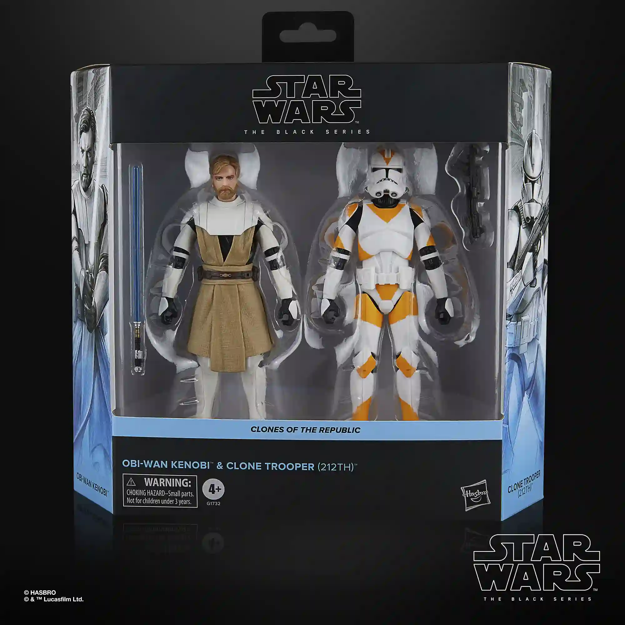 Black Series Kenobi and Clone Trooper