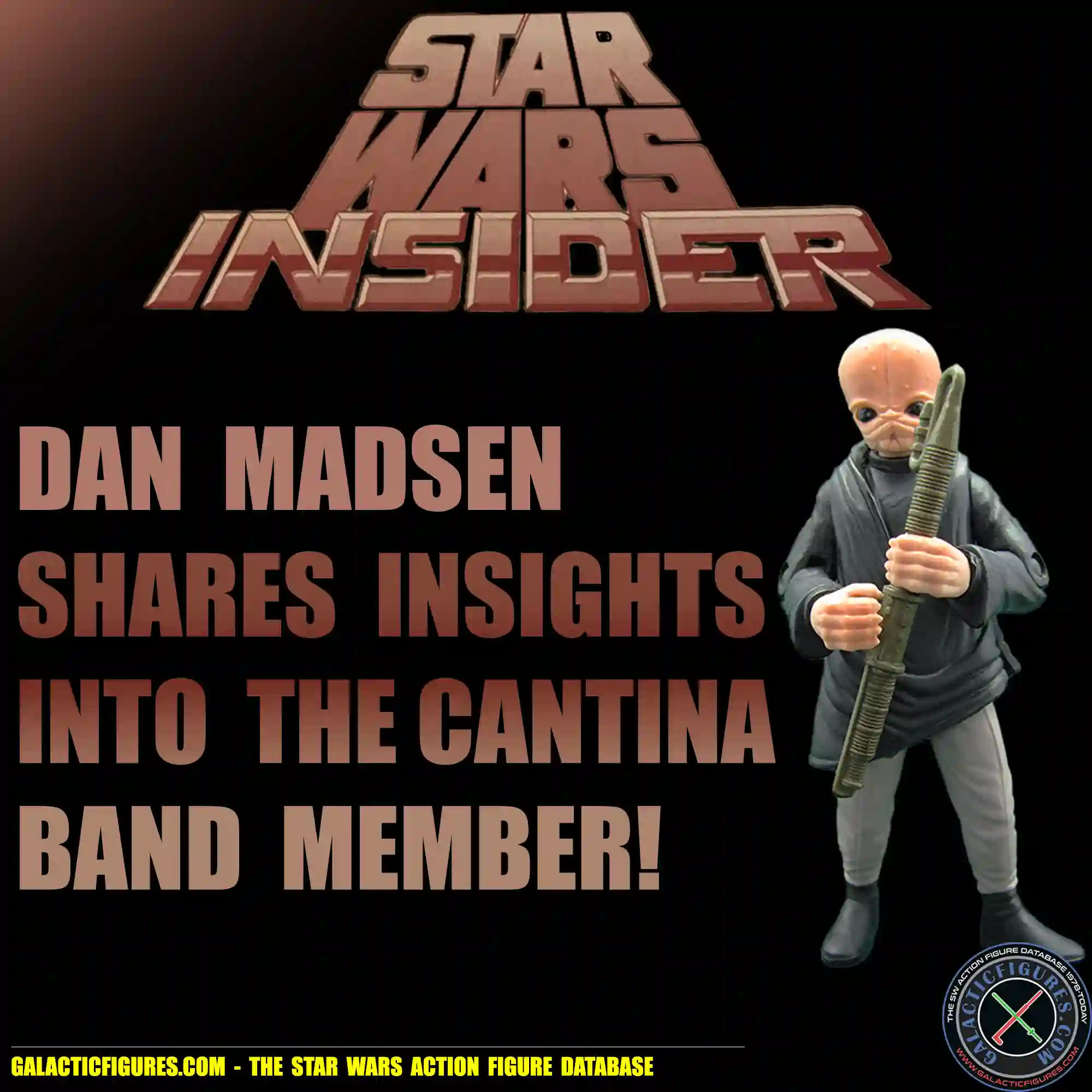 Dan Madsen Shares Details About The Fan Club Exclusive Cantina Band Member!