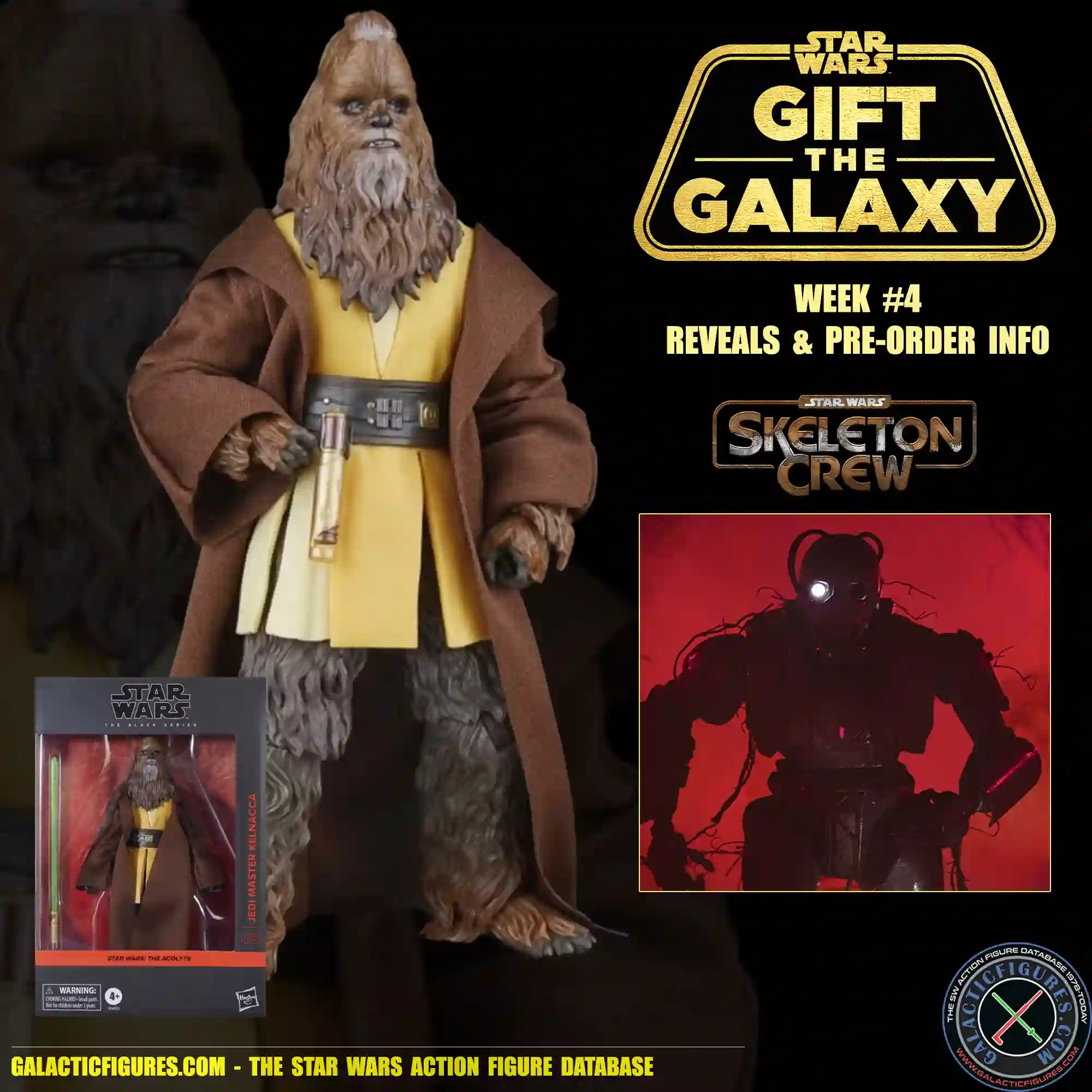 Gift The Galaxy Week #4: Black Series Kelnacca & SM-33