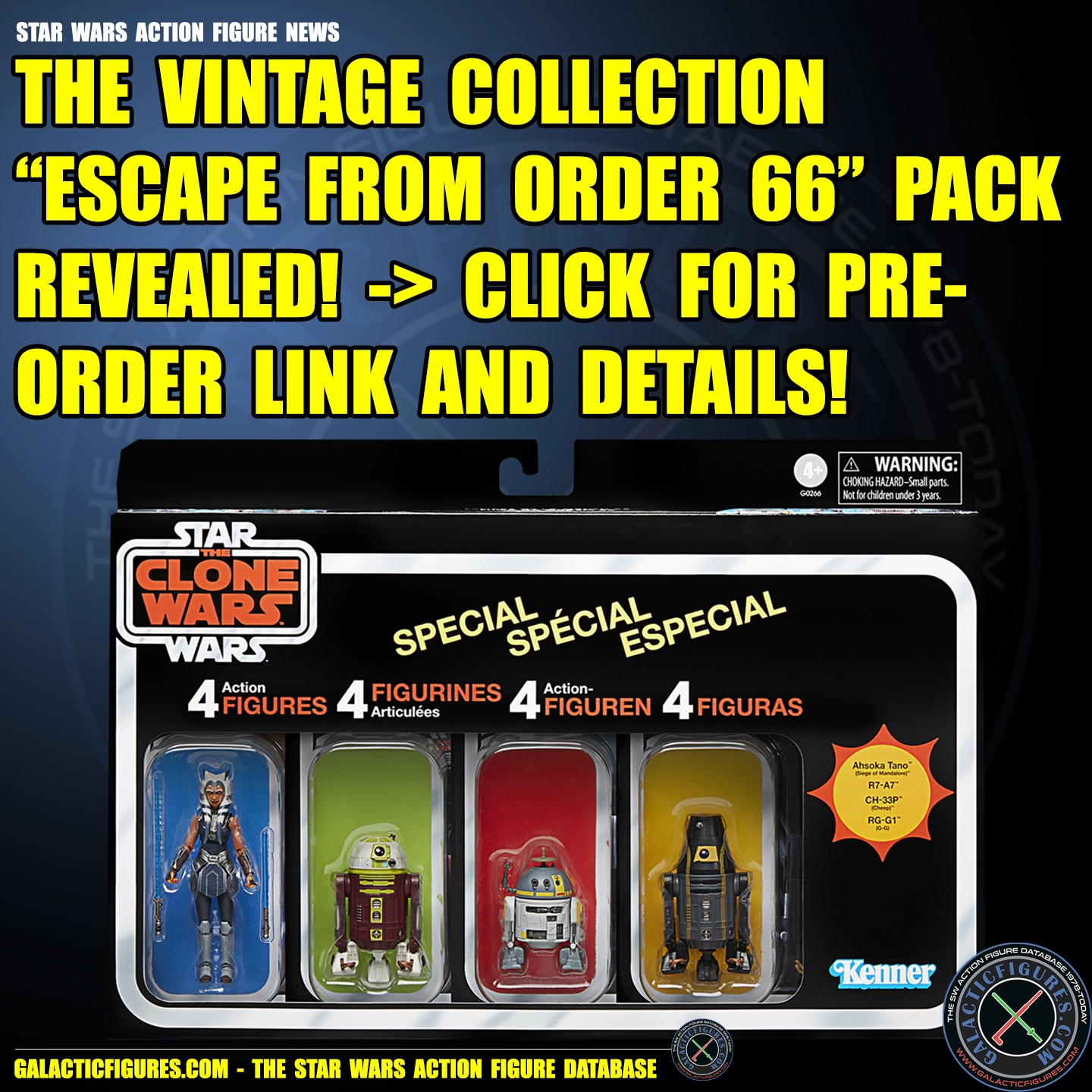 Vintage Collection Escape From Order 66 Pack - Reveal And Pre-Order Info