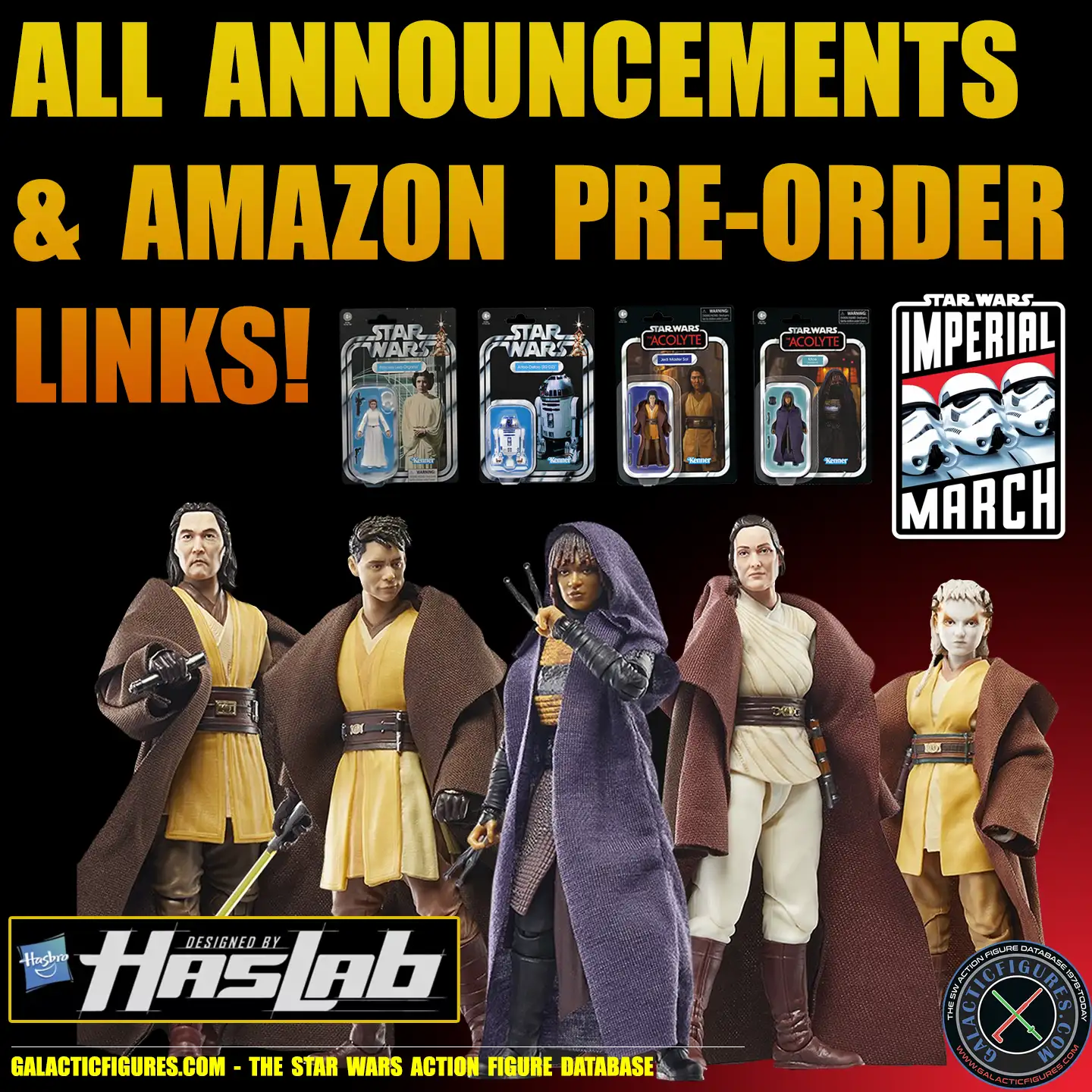 All Announcements & Amazon Pre-Order Links!