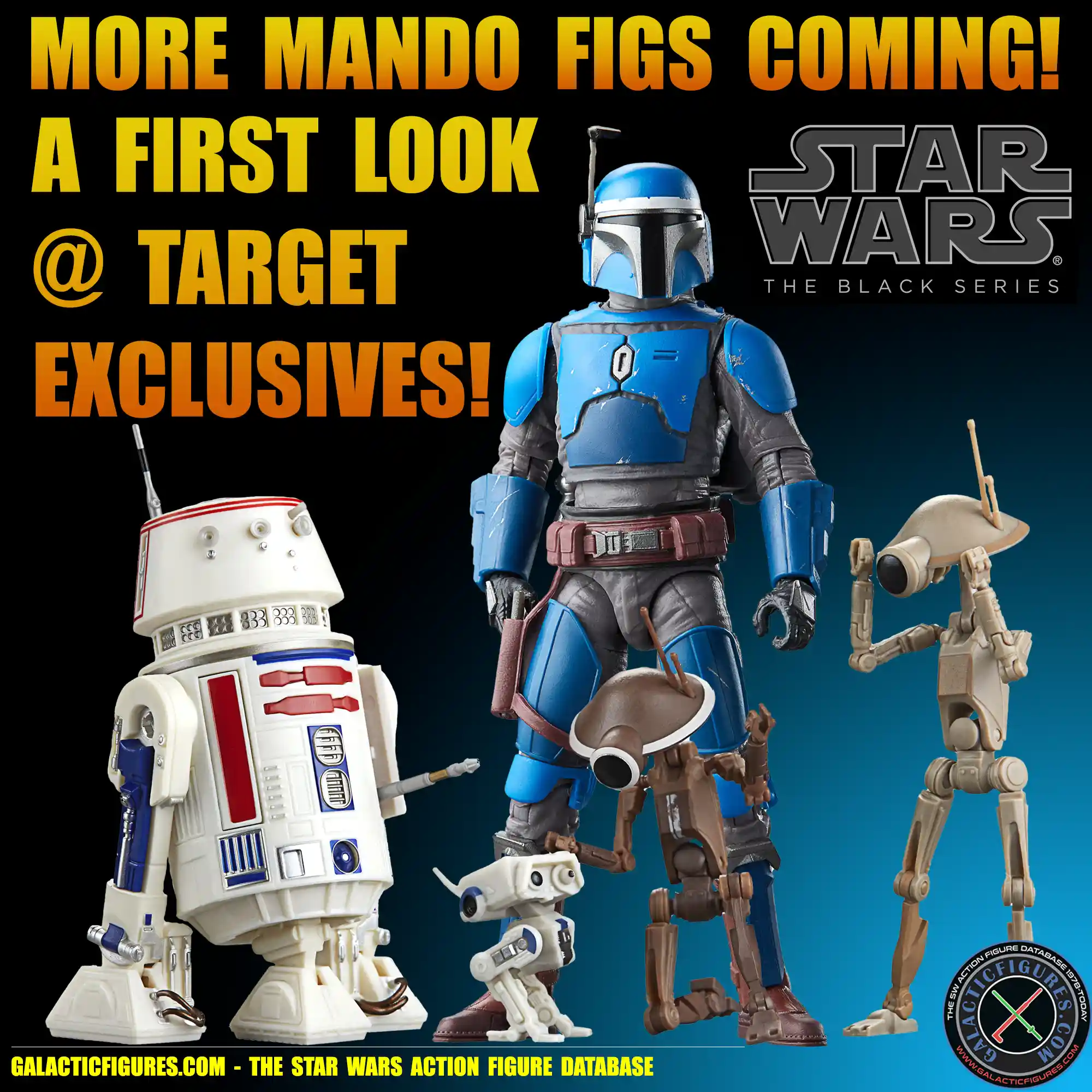 Hasbro Shows New Black Series Figures From The Mandalorian