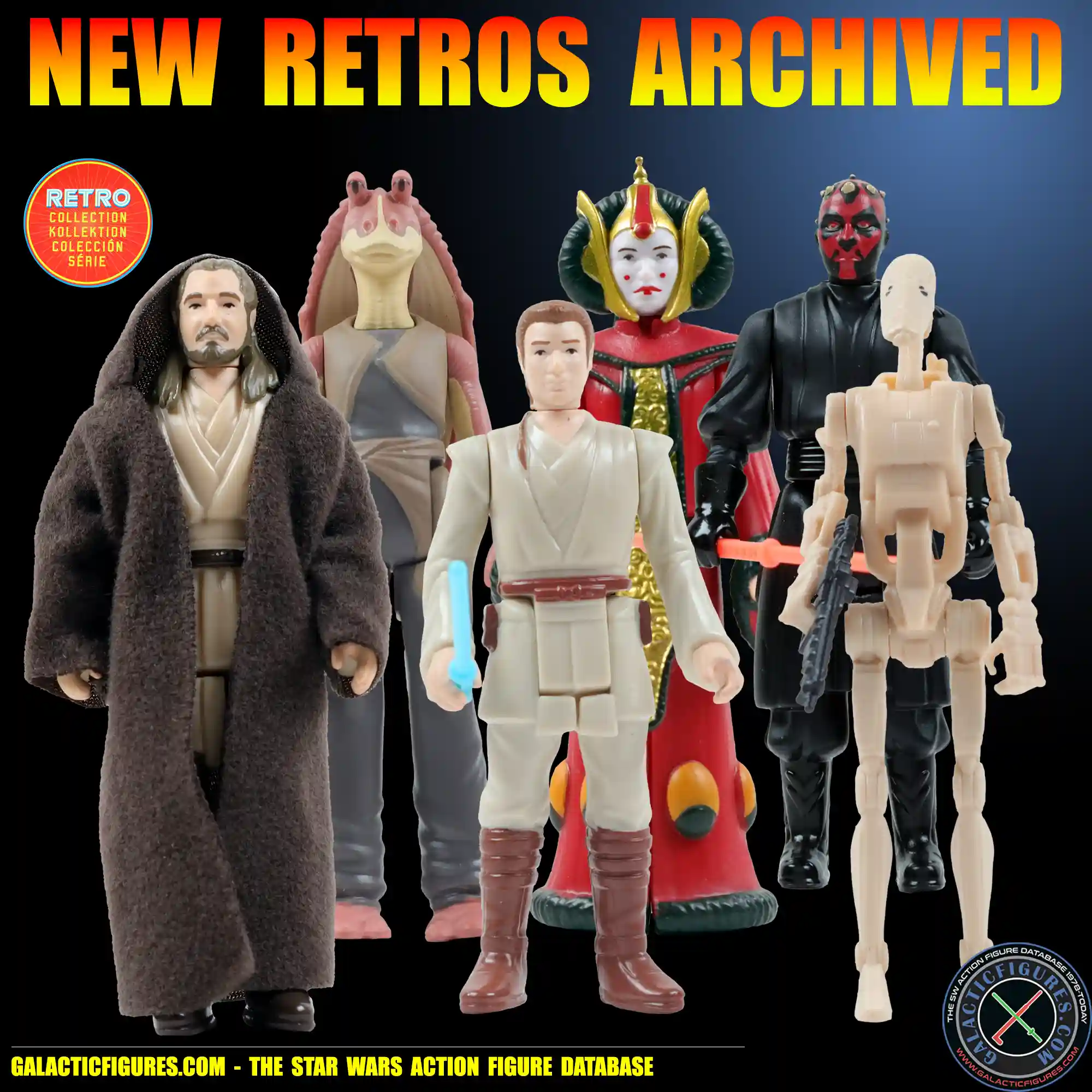 The Phantom Menace Retro Collection 6-Pack Archvived