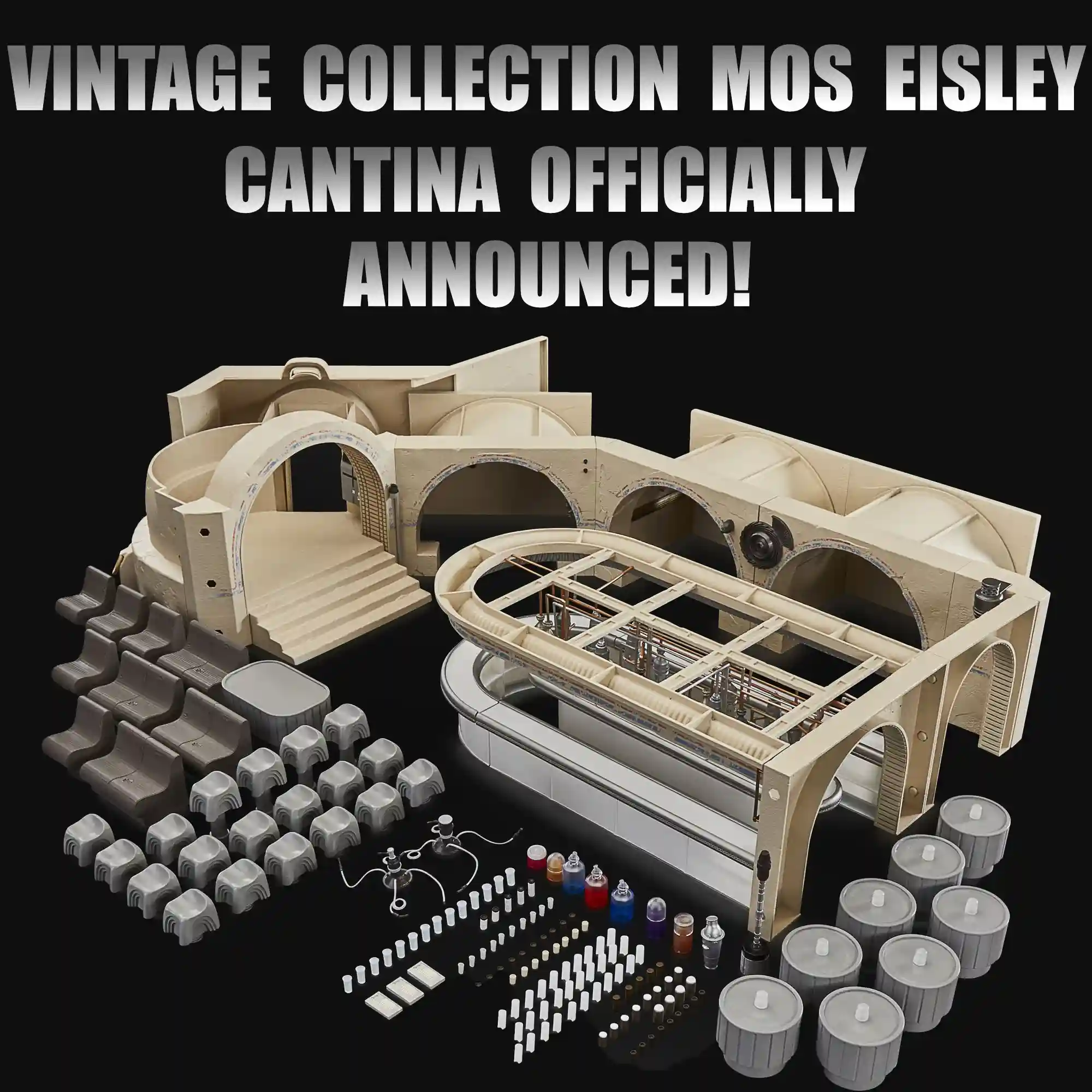 HasLab The Vintage Collection Mos Eisley Cantina Announced