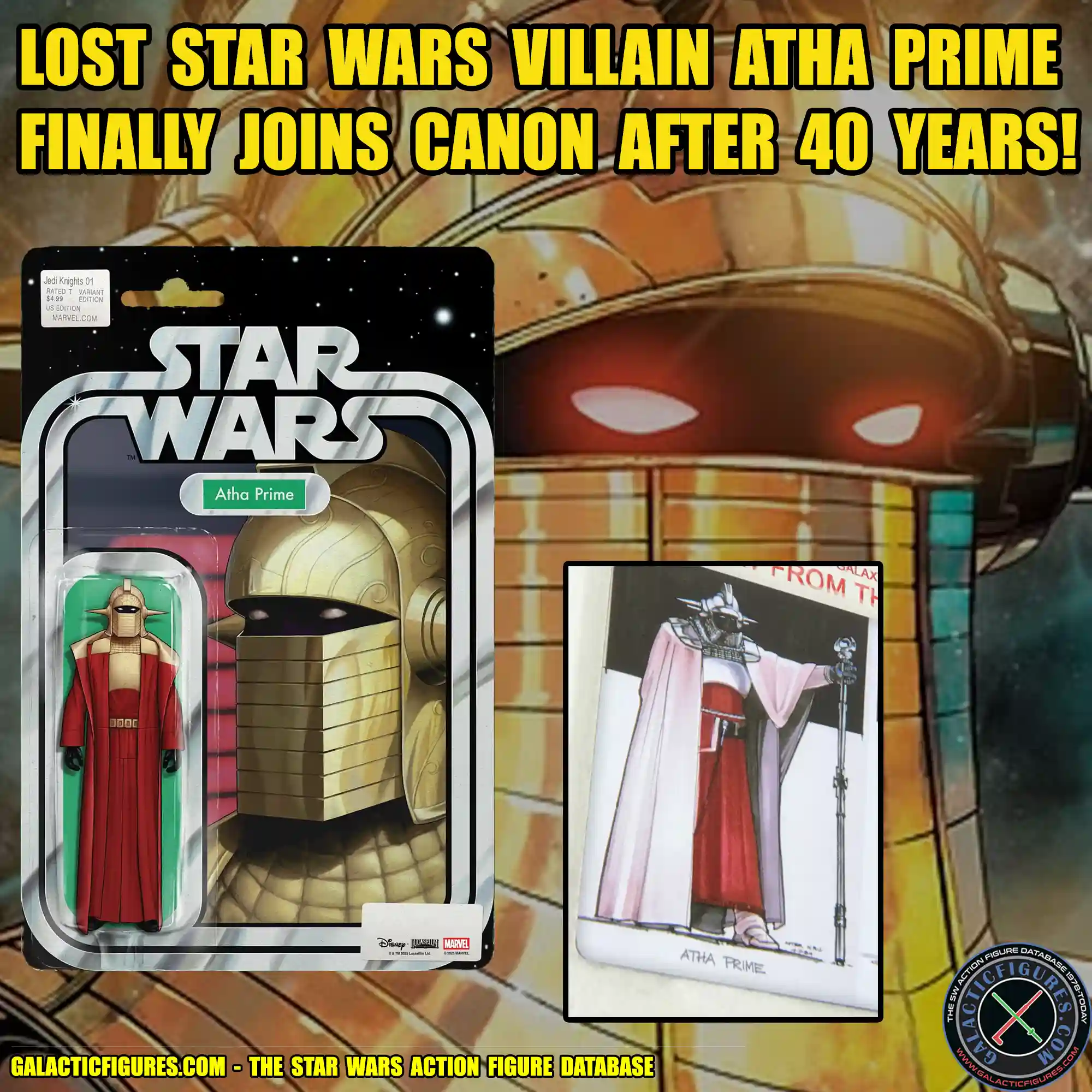 Lost Star Wars Villain Atha Prime Finally Joins Canon After 40 Years!