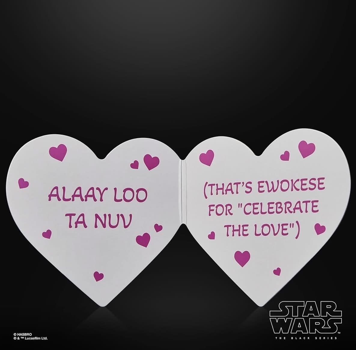 Black Series Ewok (Valentine's Edition)