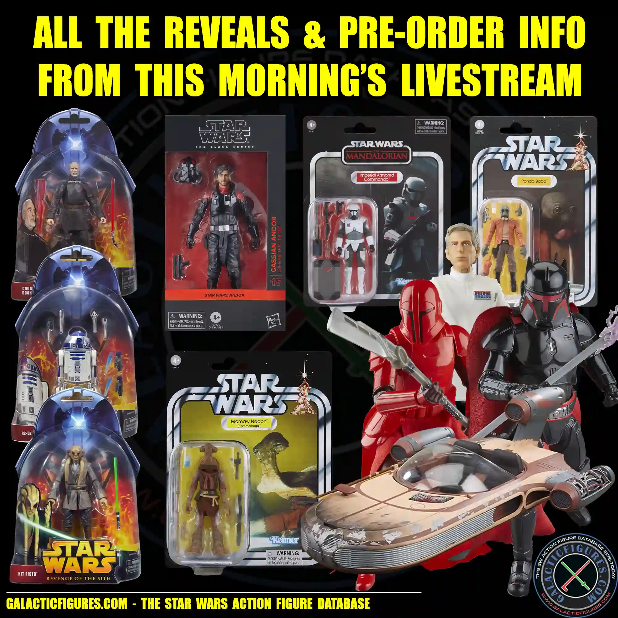 All Announcements & Pre-Order Info For This Morning's Announced Figures!