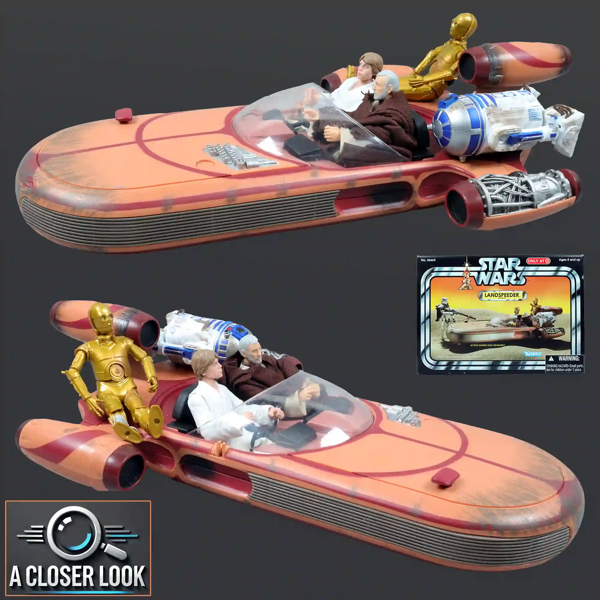 The Vintage Collection Landspeeder - A Closer Look