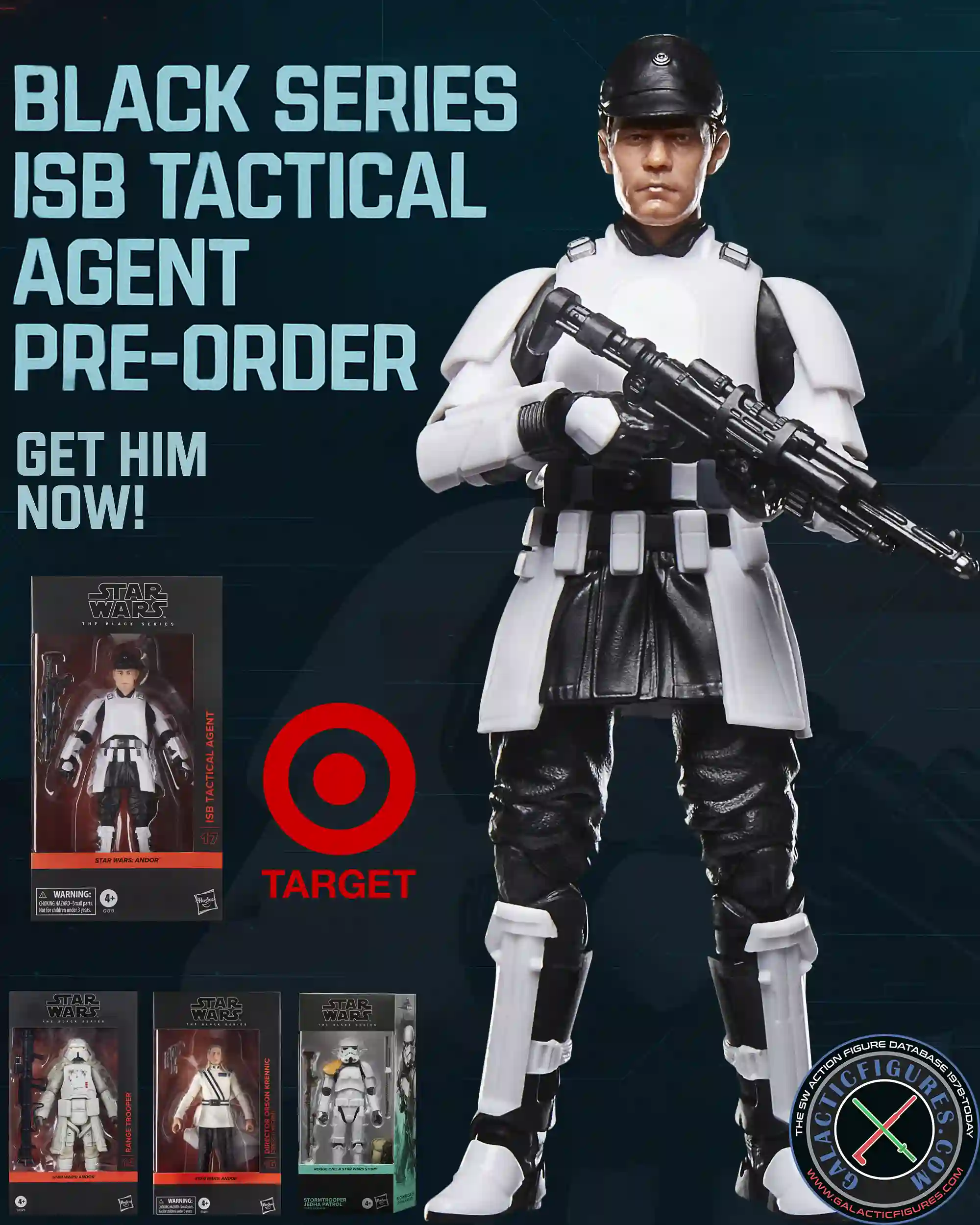 Black Series ISB Tactical Agent Pre-Order