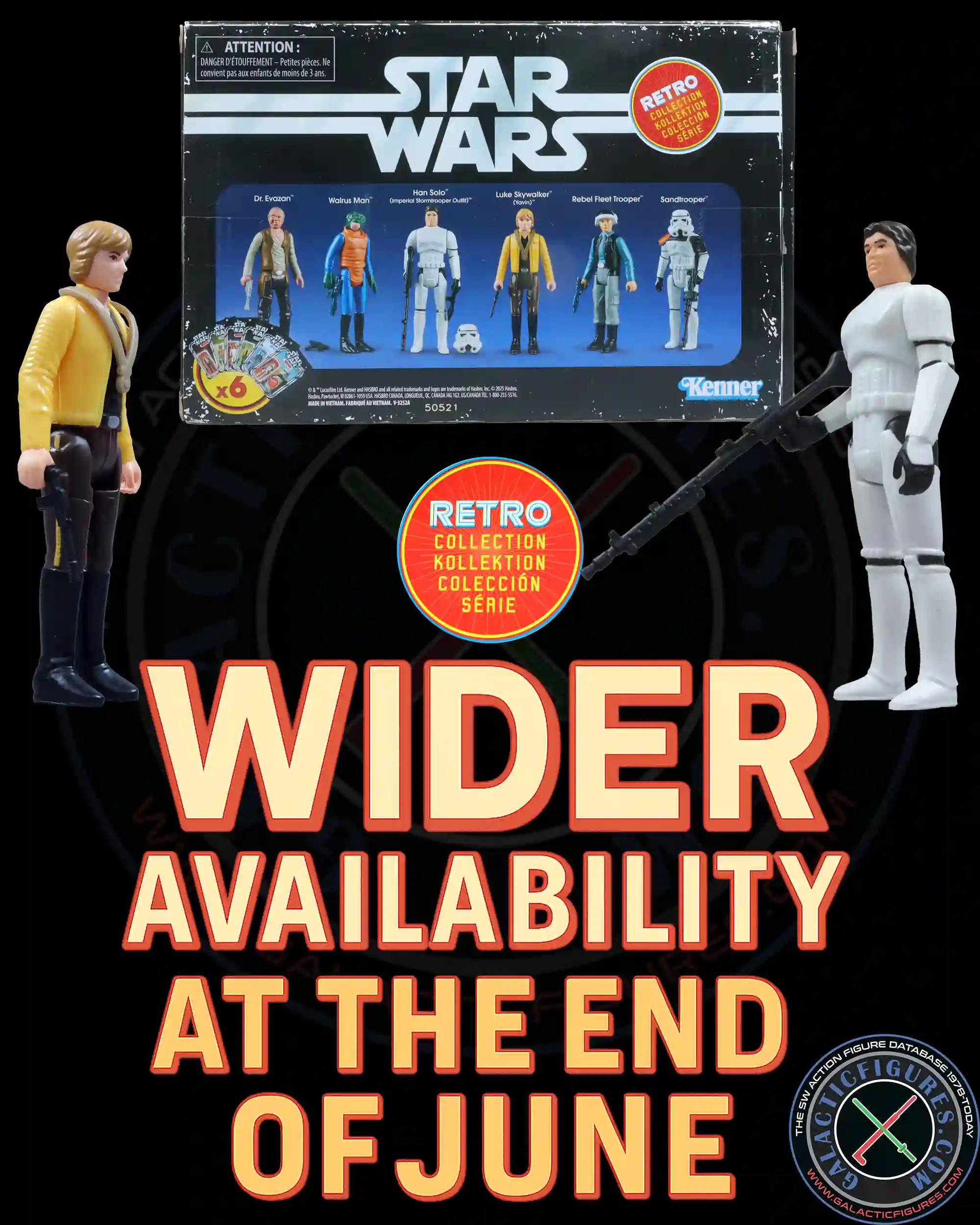 Retro Star Wars Collectors Rejoice: Target's Star Wars Retro Collection ANH 6-Pack Will Be Widely Available by the End of June!