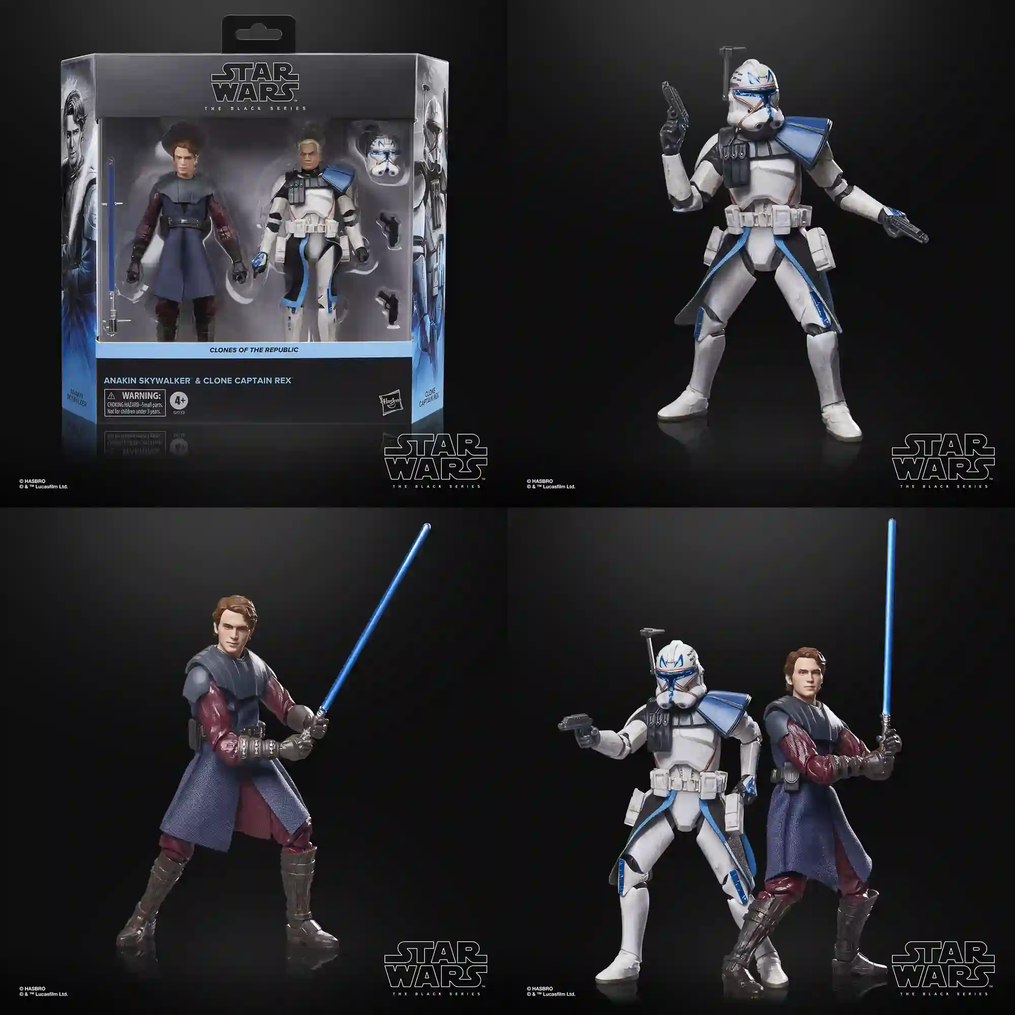 Black Series Anakin and Rex