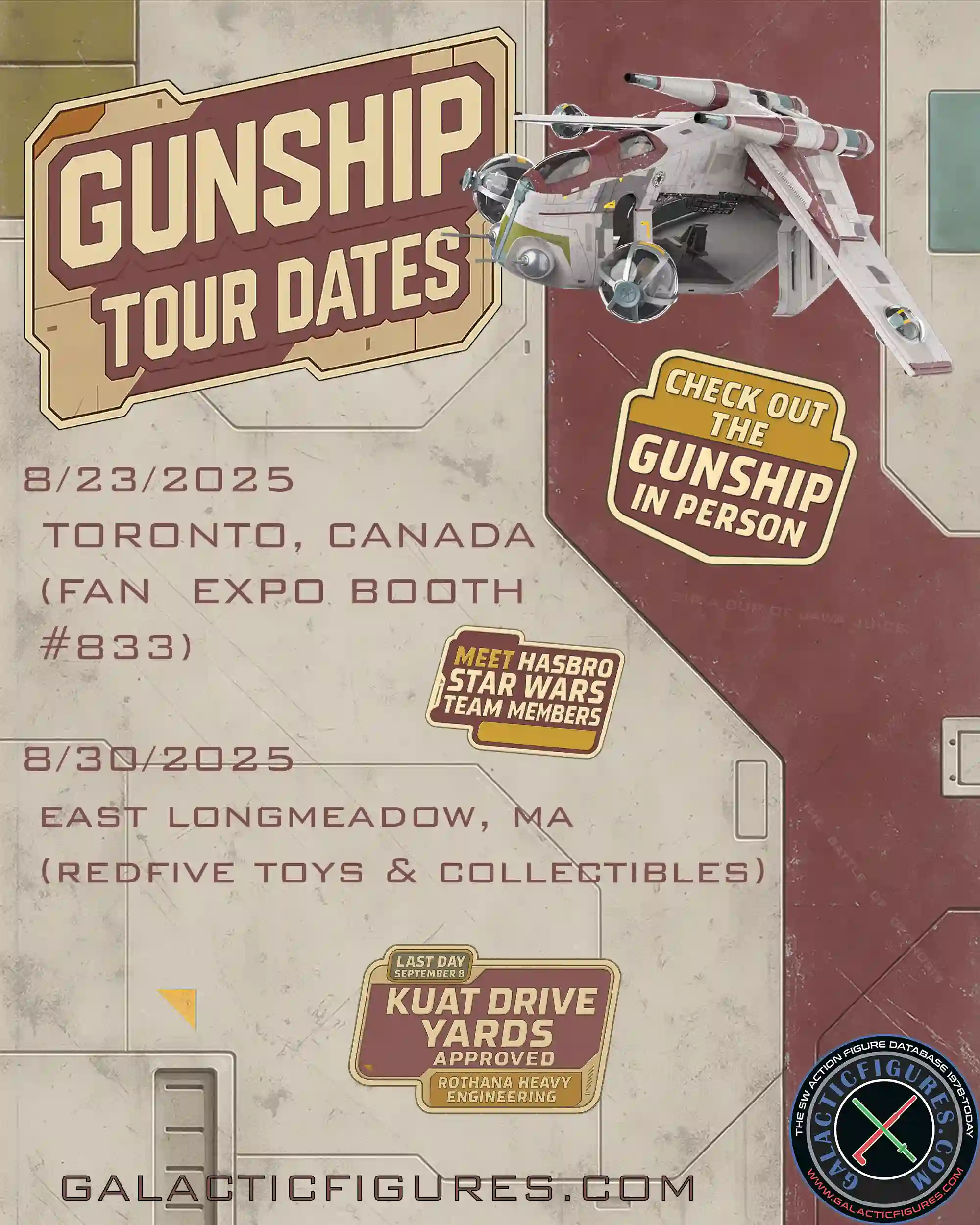 Republic Gunship Tour