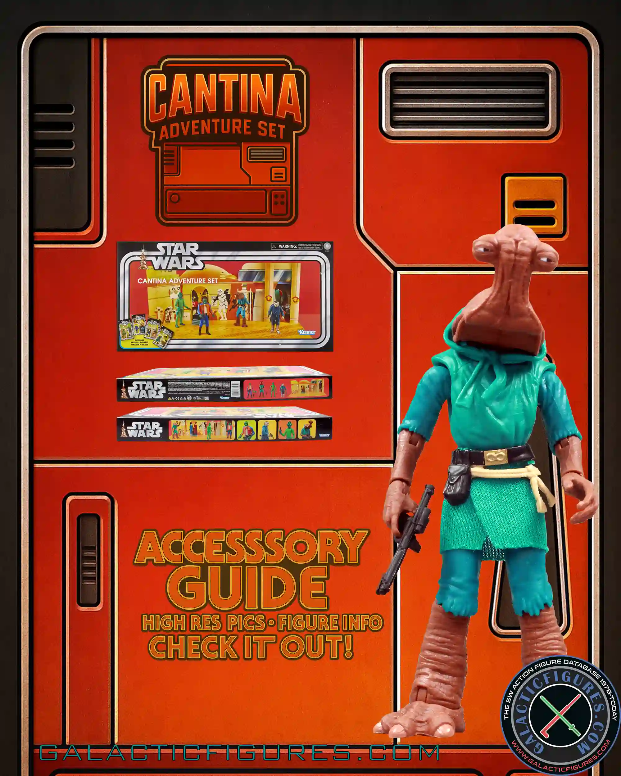 Cantina Adventure Set - All Four Figures Archived
