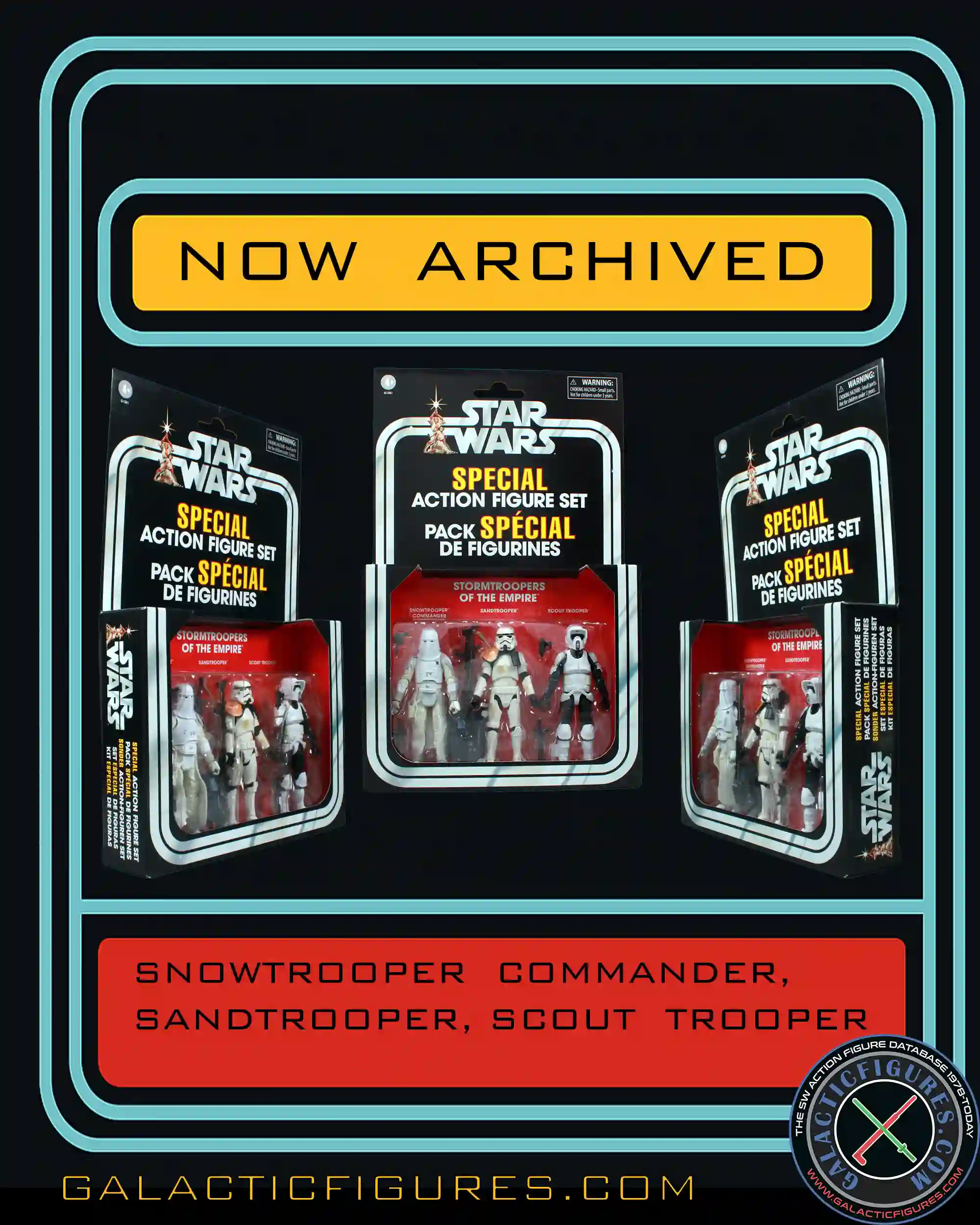 Stormtroopers Of The Empire 3-Pack - Figures Archived