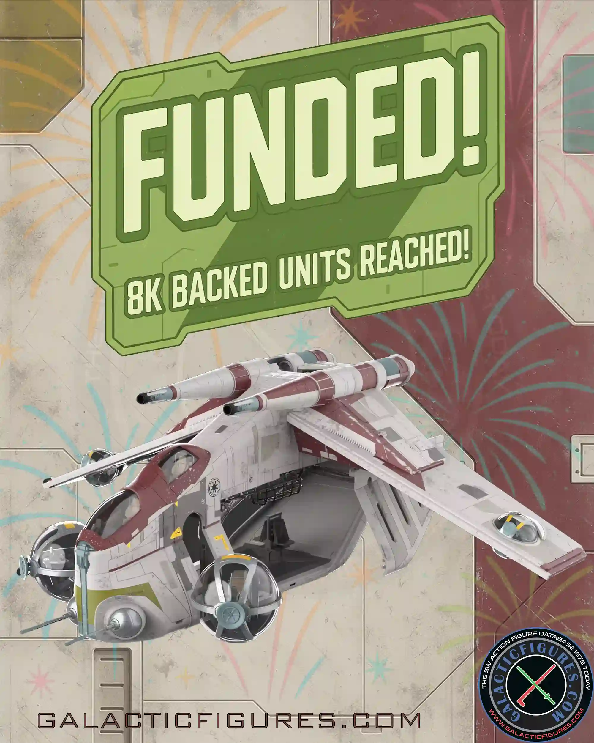 The HasLab LAAT/i Gunship Was Successfully Backed!