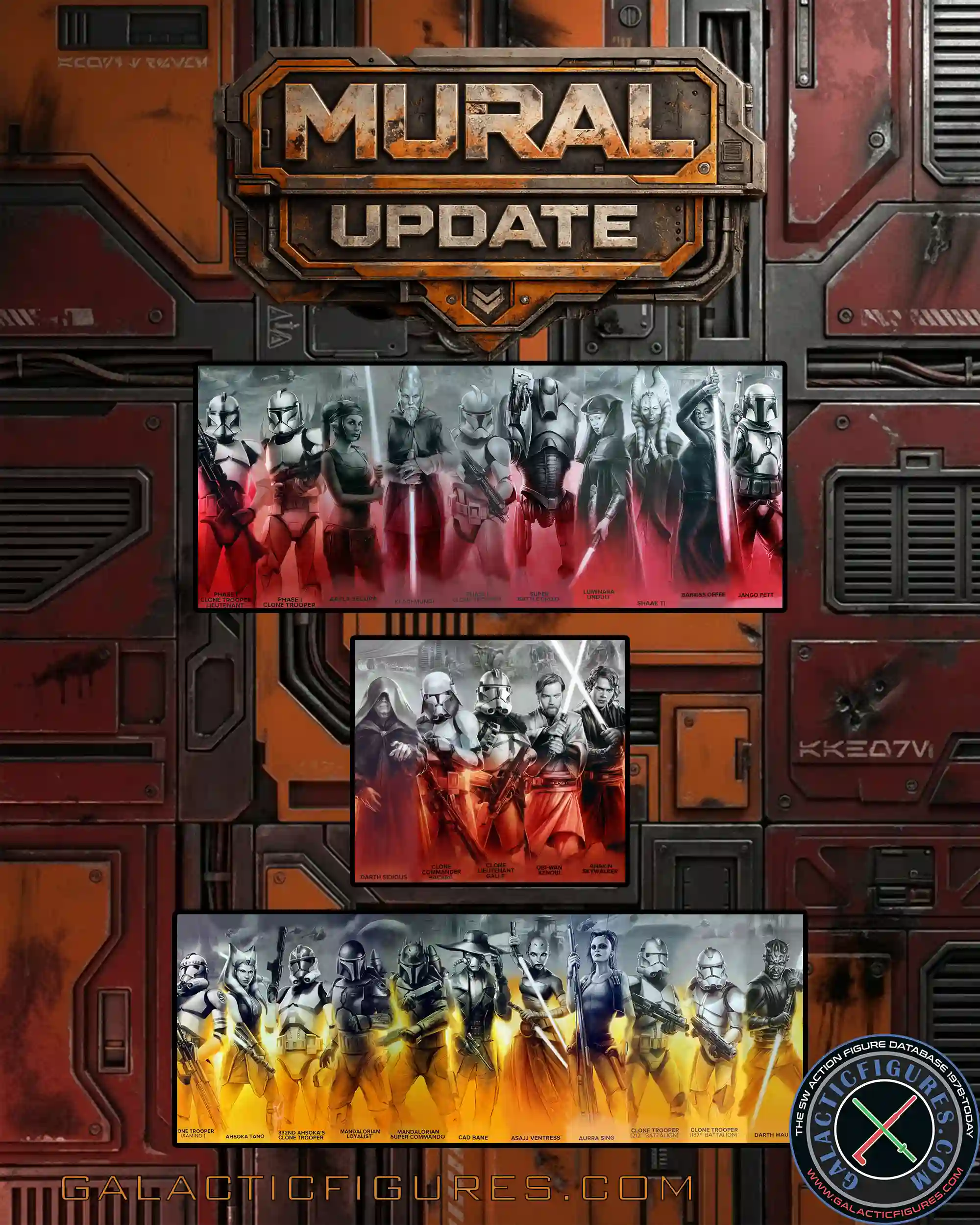 Black Series Mural Update