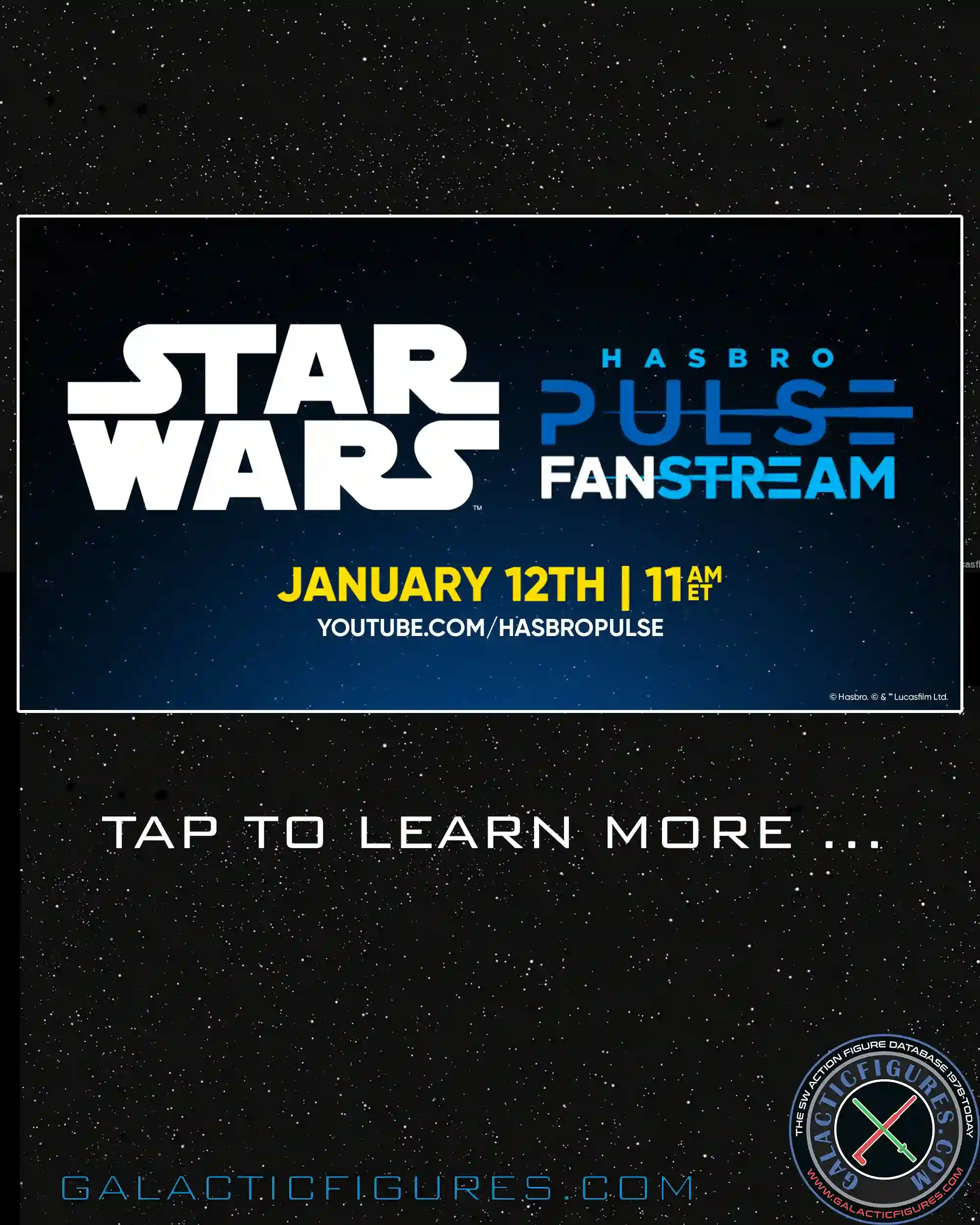 Hasbro Pulse Announces A New Live Stream For January 2026!