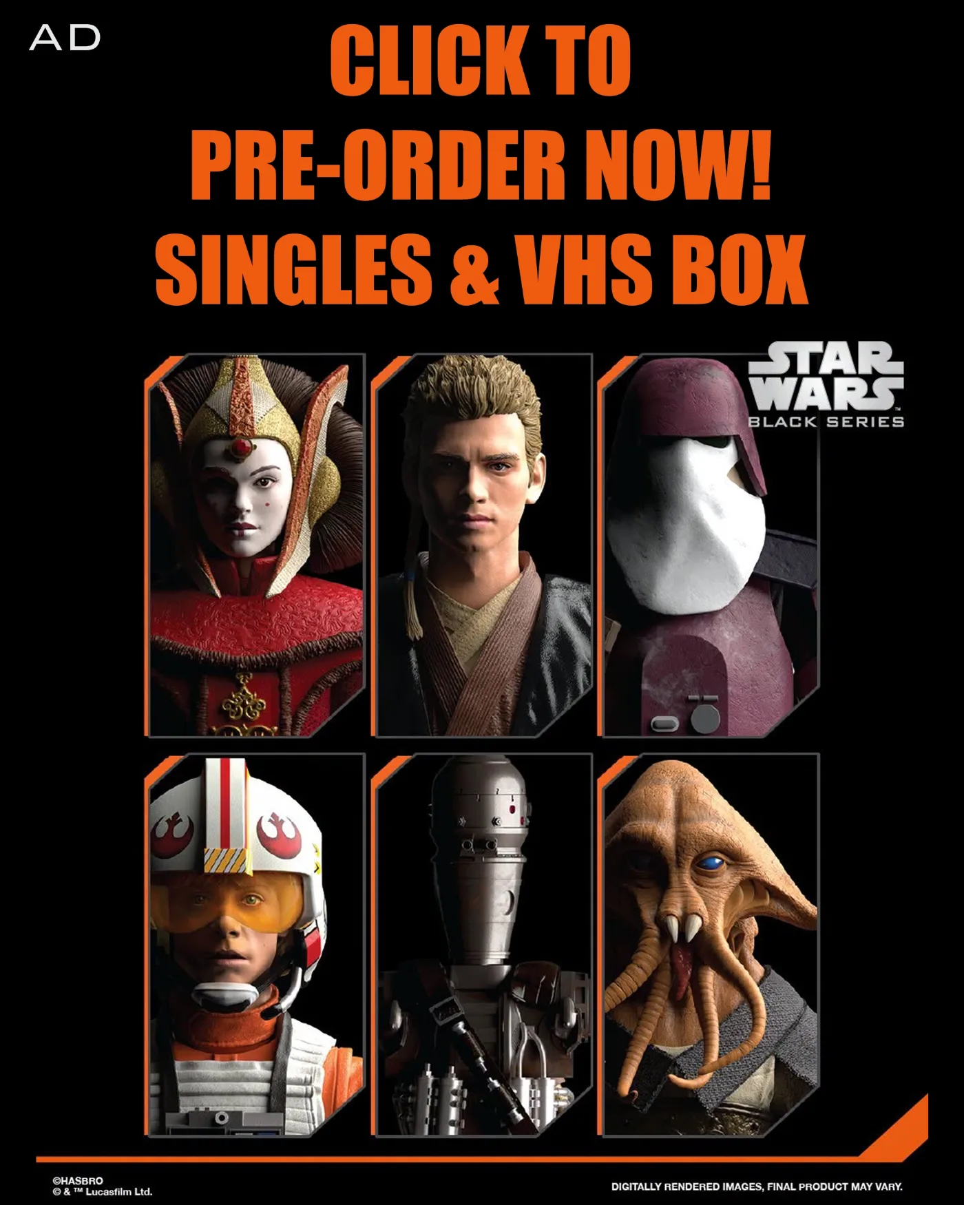AD: Pre-Order The Black Series 2027 Saga Edition Figures