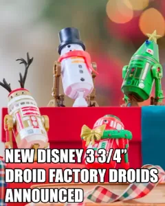 Disney Droid Factory Holiday/Christmas 4-Pack For 2026 Revealed!