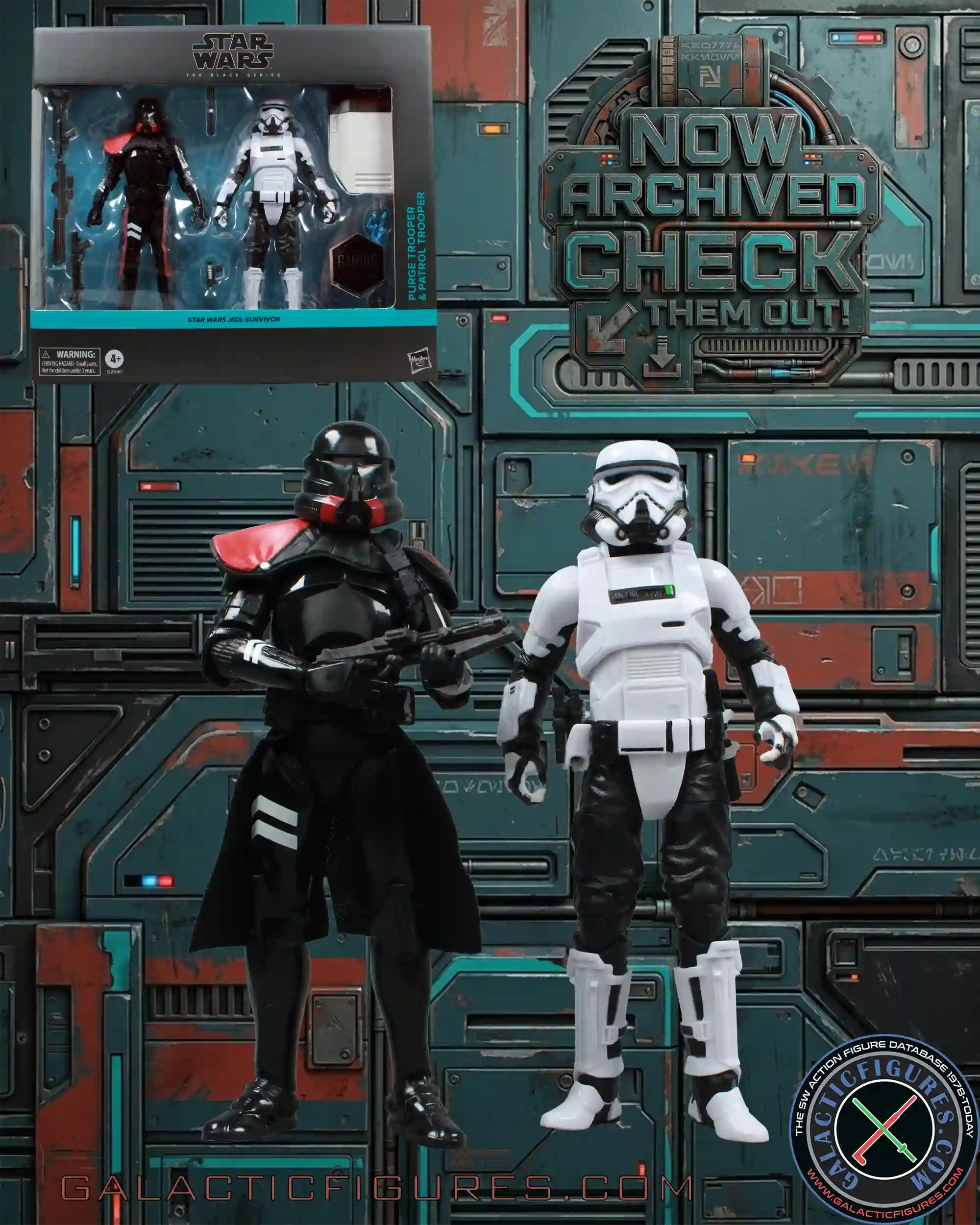 Black Series Purge Trooper And Imperial Patrol Trooper Archived!