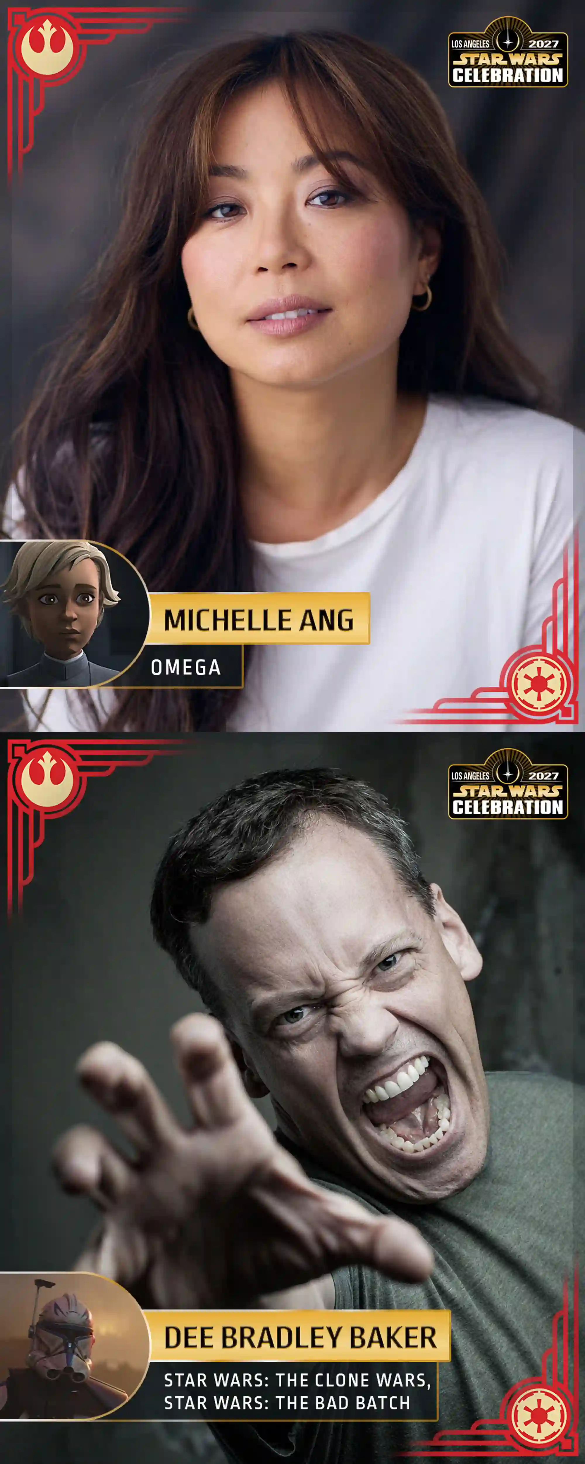 Star Wars Celebration Los Angeles Celebrity Announcement