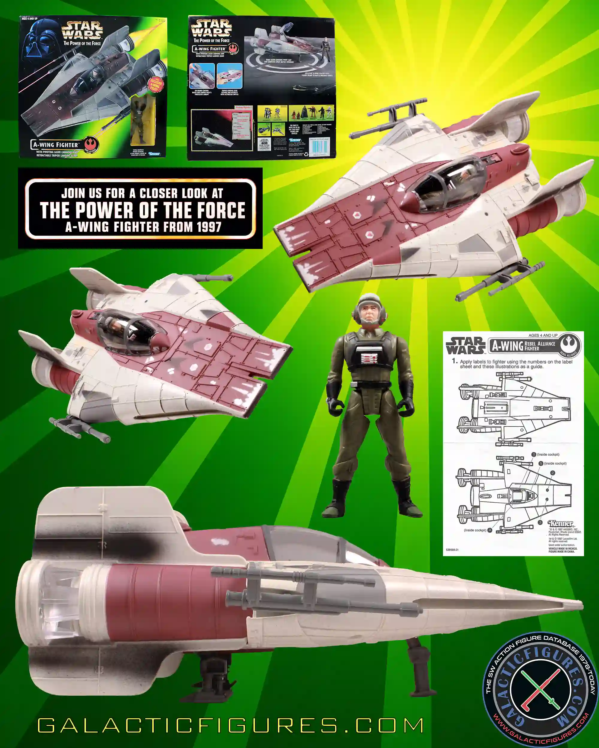 The Power Of The Force A-Wing Fighter Review