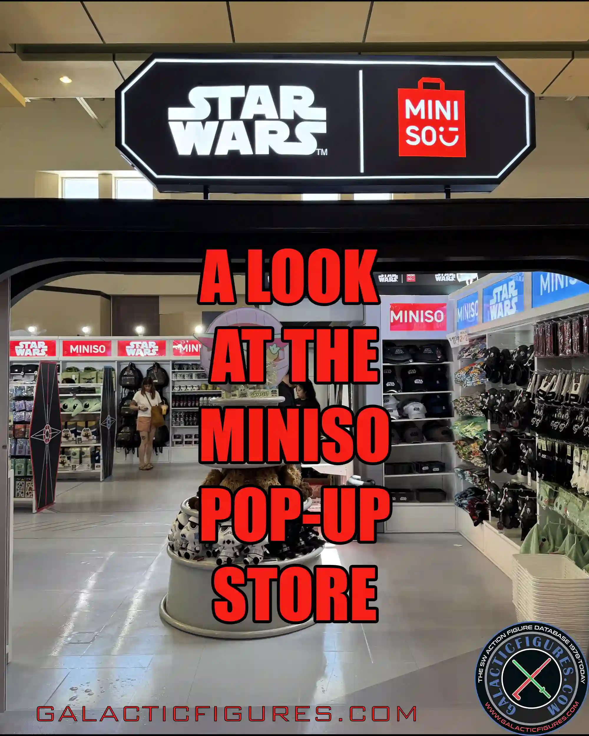 A Look At The Miniso Pop-Up Store