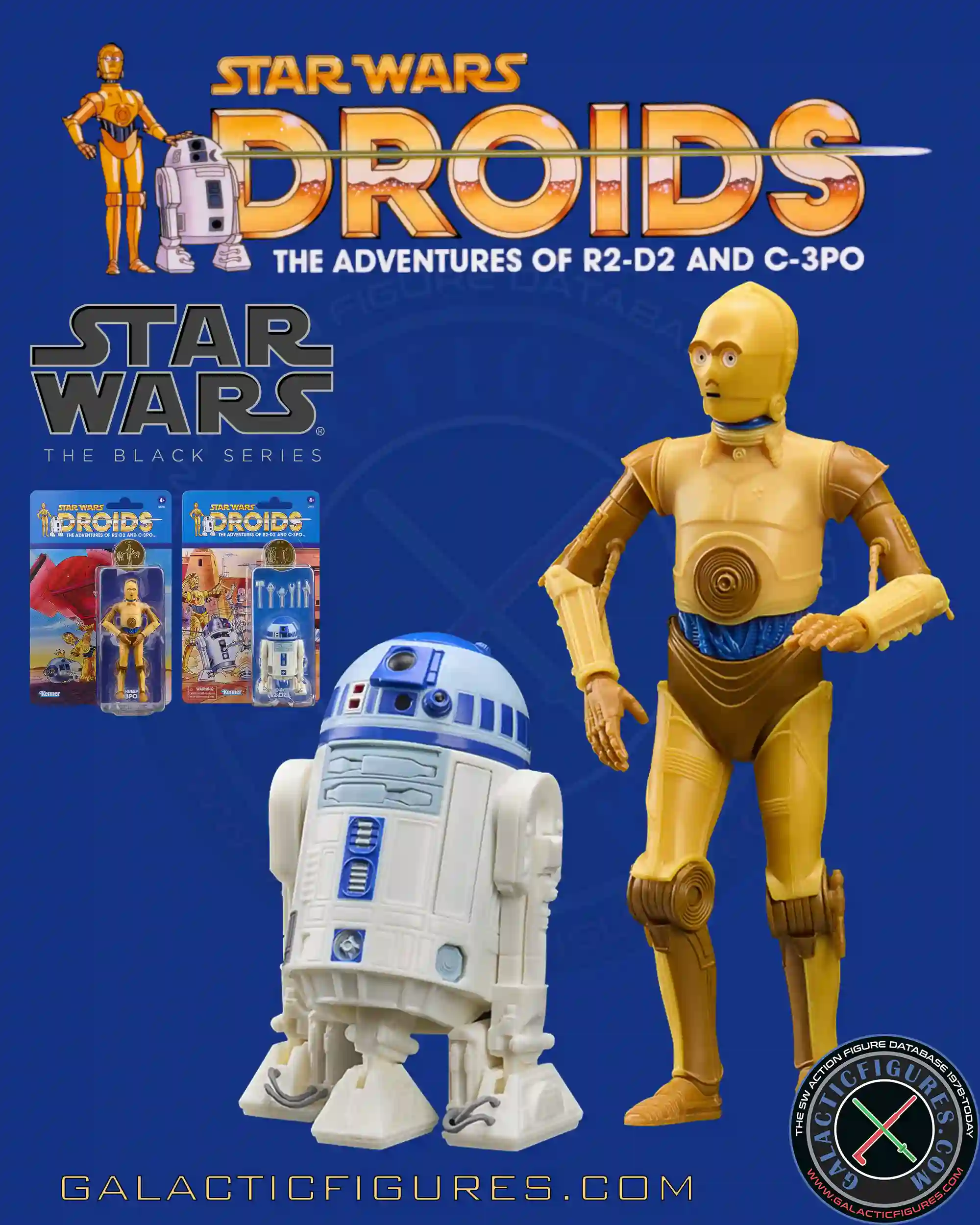 New Black Series Reveals With C-3PO And R2-D2 Based On The 1985 Star Wars: Droids Cartoon!
