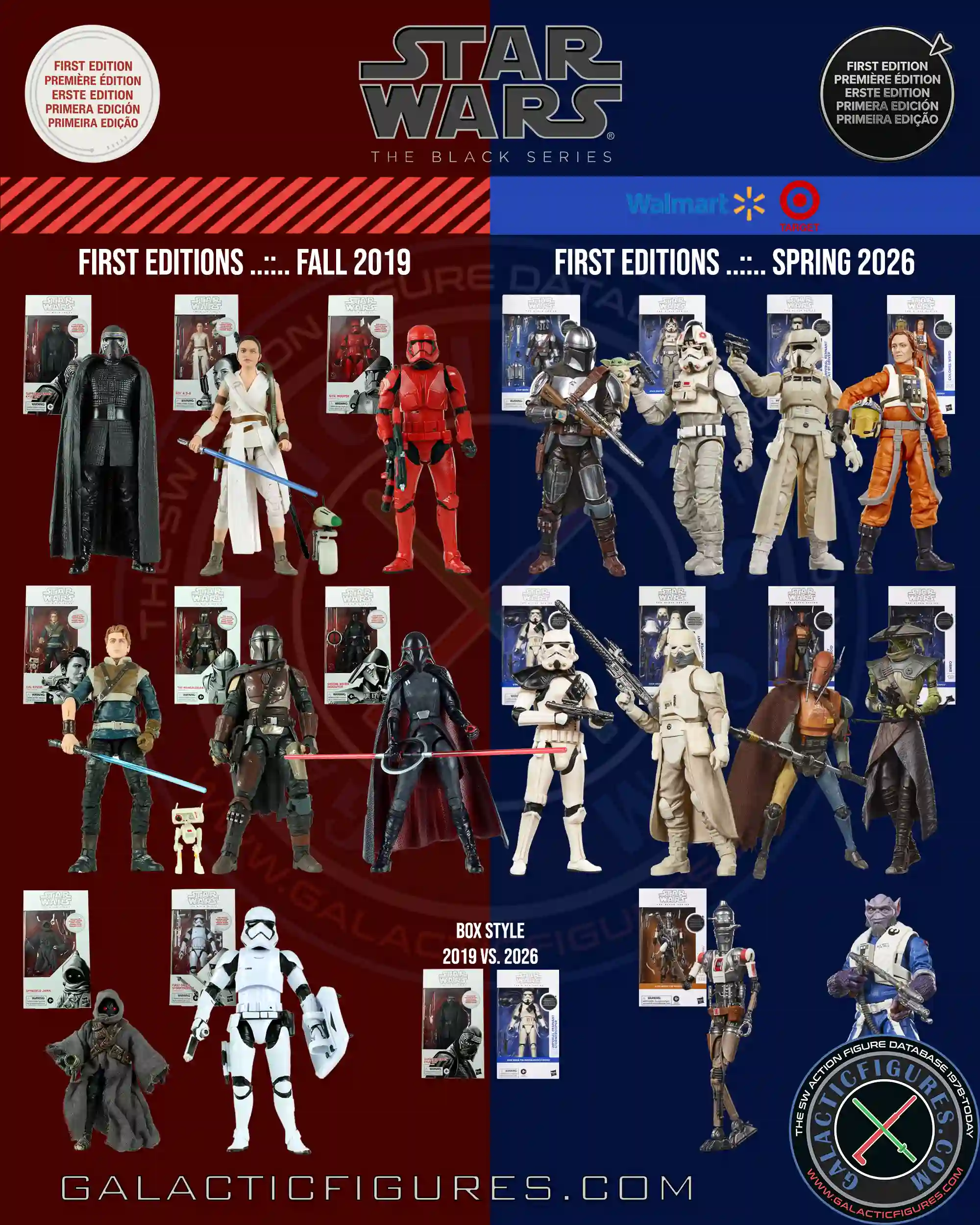UPDATE: Black Series First Editions - 2019 - 2026