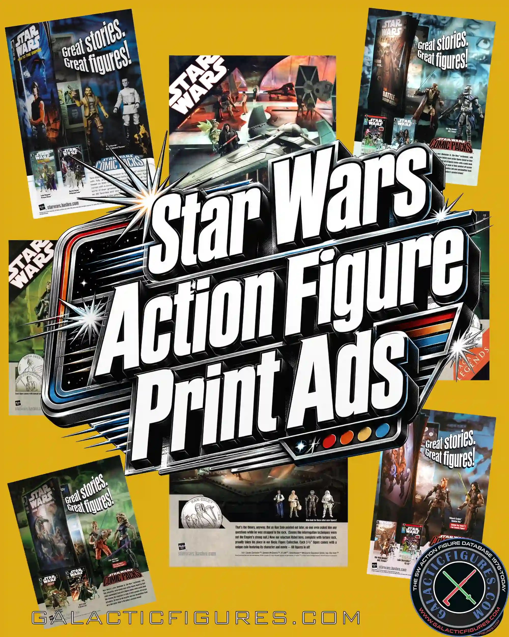 Star Wars Action Figure Print Ads