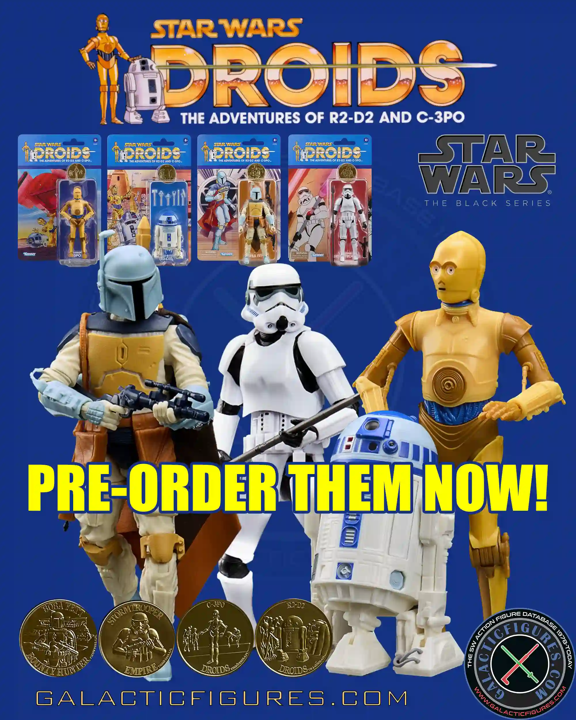 Pre-Order The Black Series Droids Figures Now