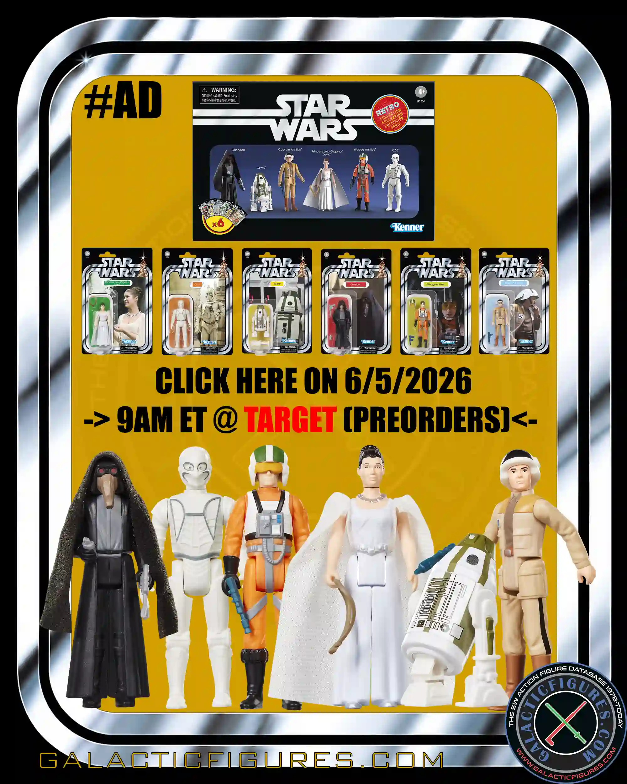 #AD Preorder The ANH Retro Collection 6-Pack At Target Now!