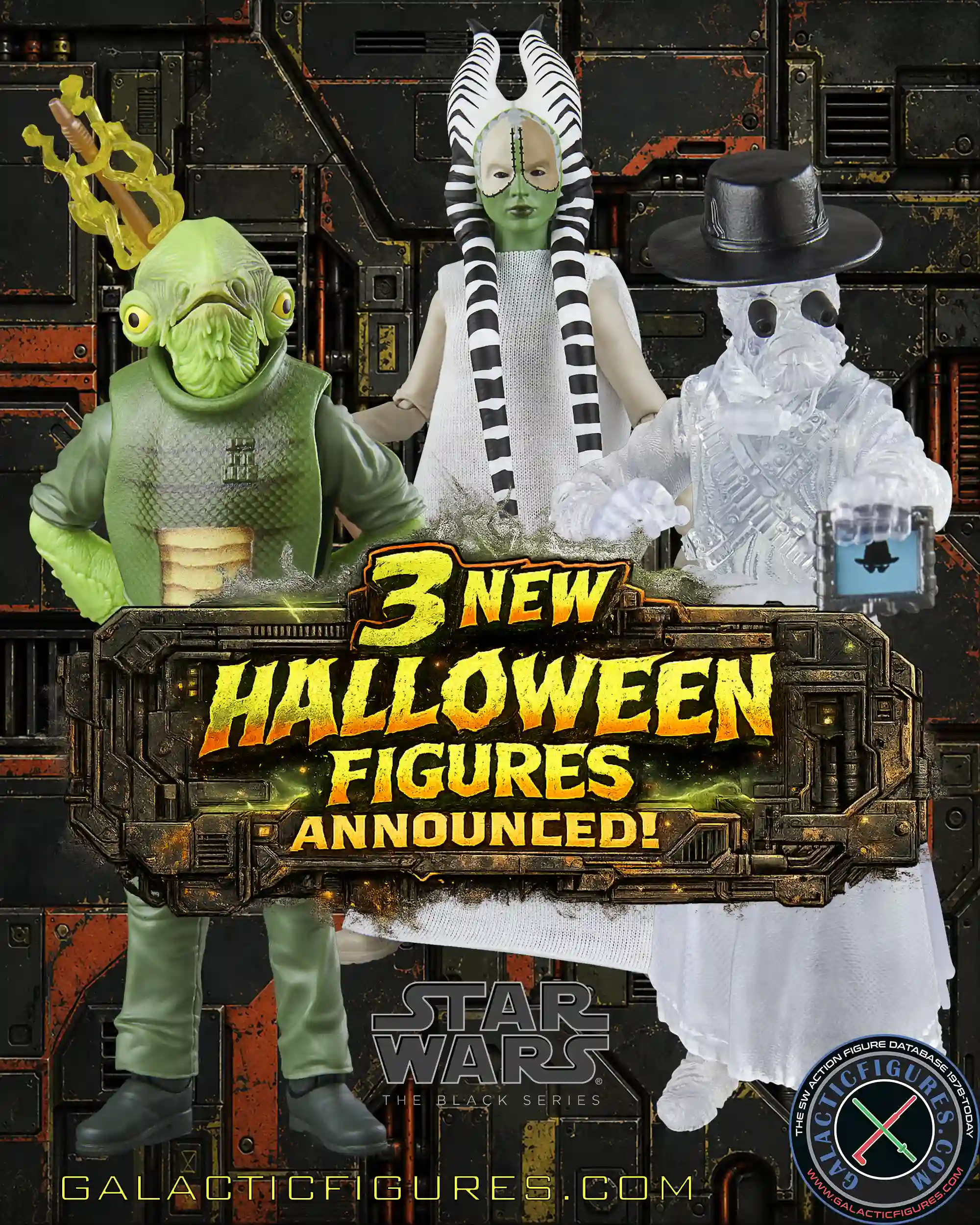 Three Black Series Halloween Figures Revealed For The 2026 Spooky Season!