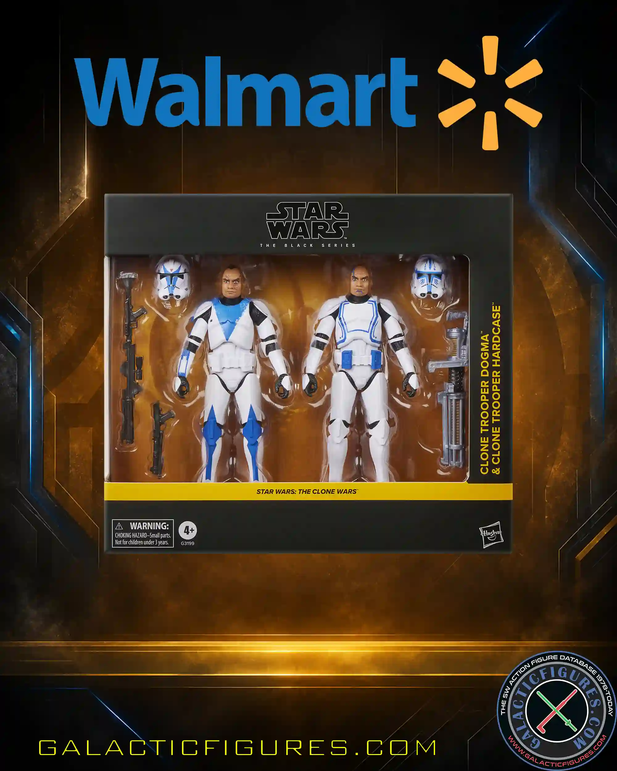 Walmart Exclusive Black Series Dogma & Hardcase