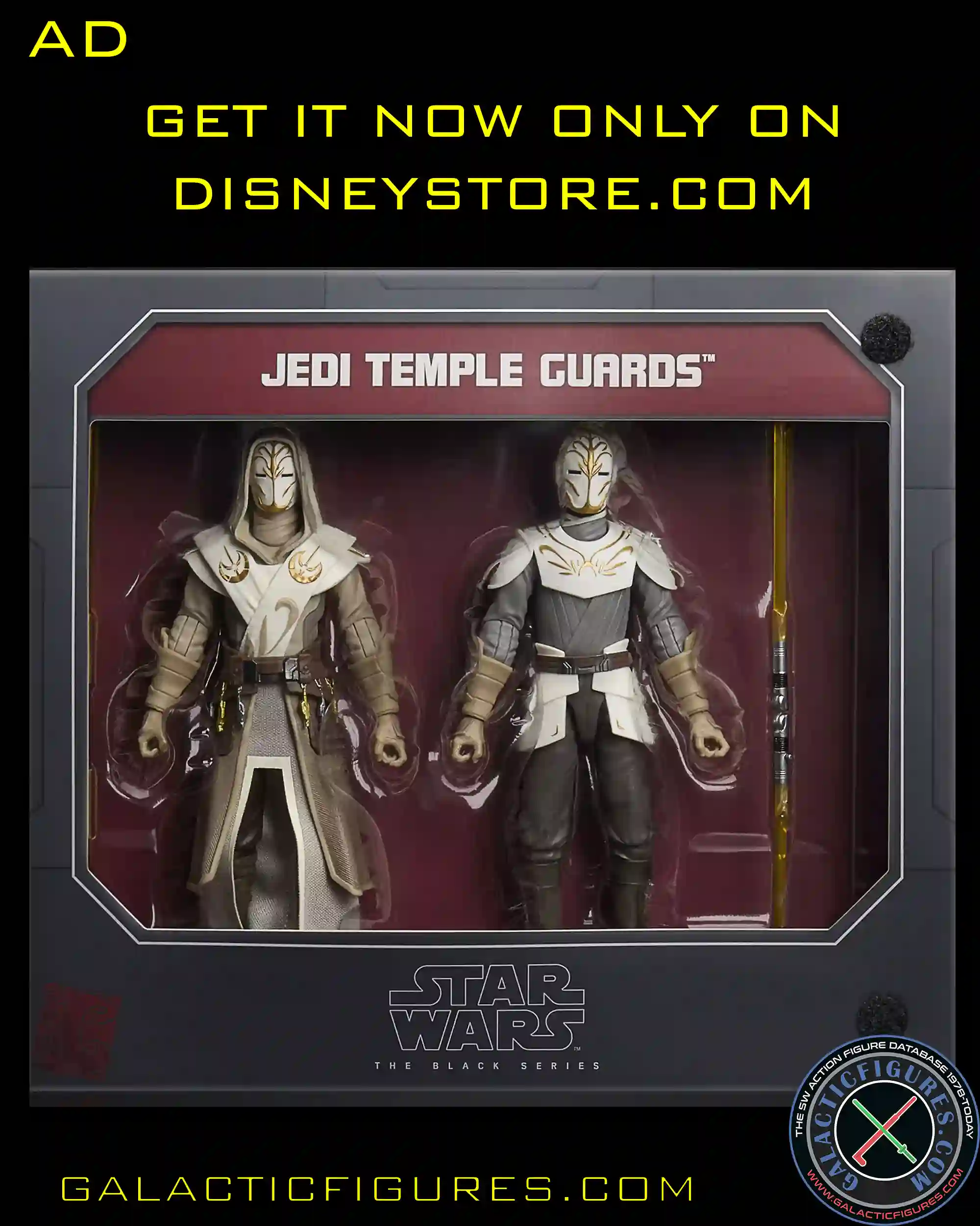 AD: Black Series Jedi Temple Guard 2-Pack Now Available Only At DisneyStore.com
