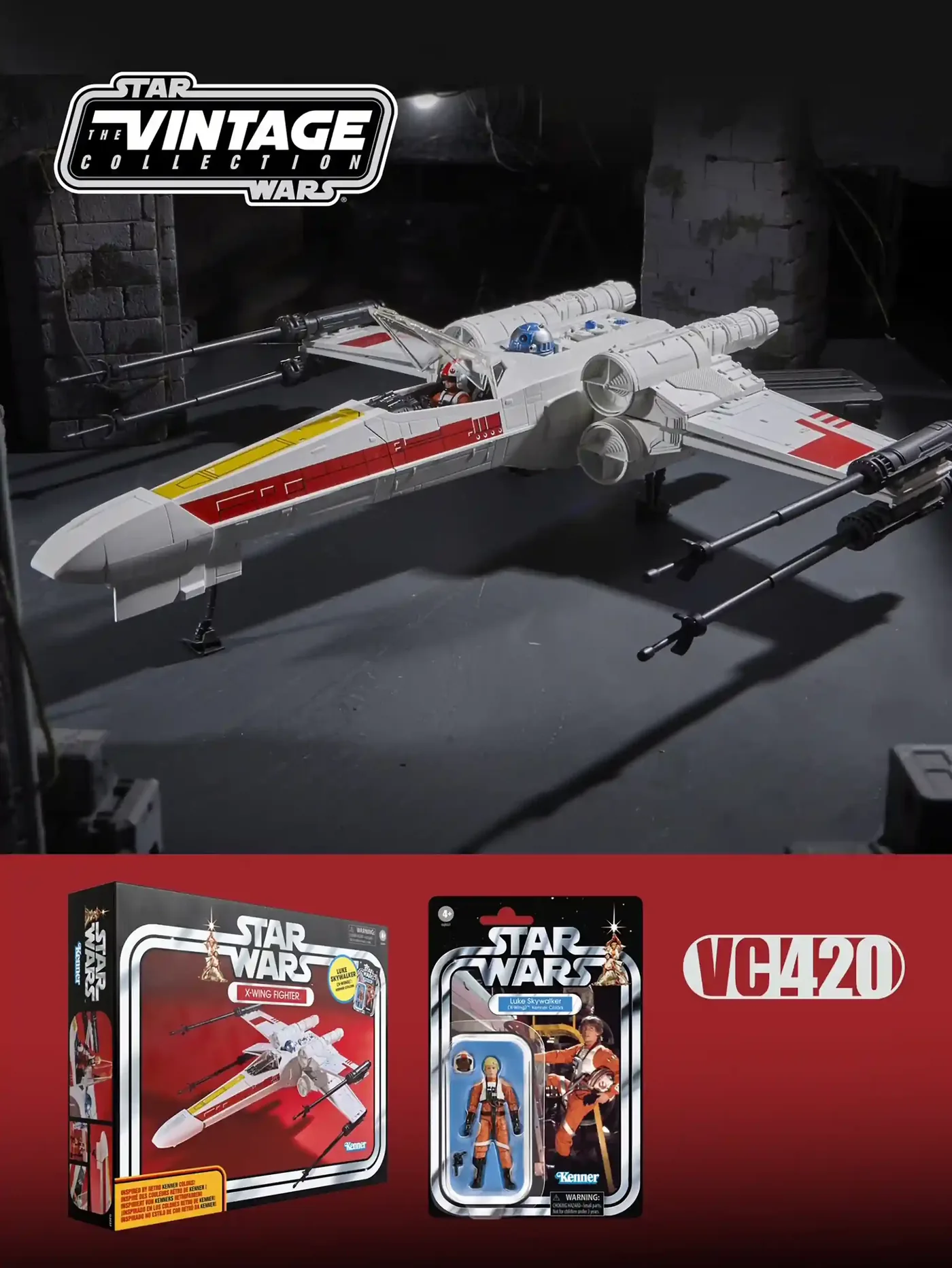 Luke Skywalker X-Wing Fighter TVC