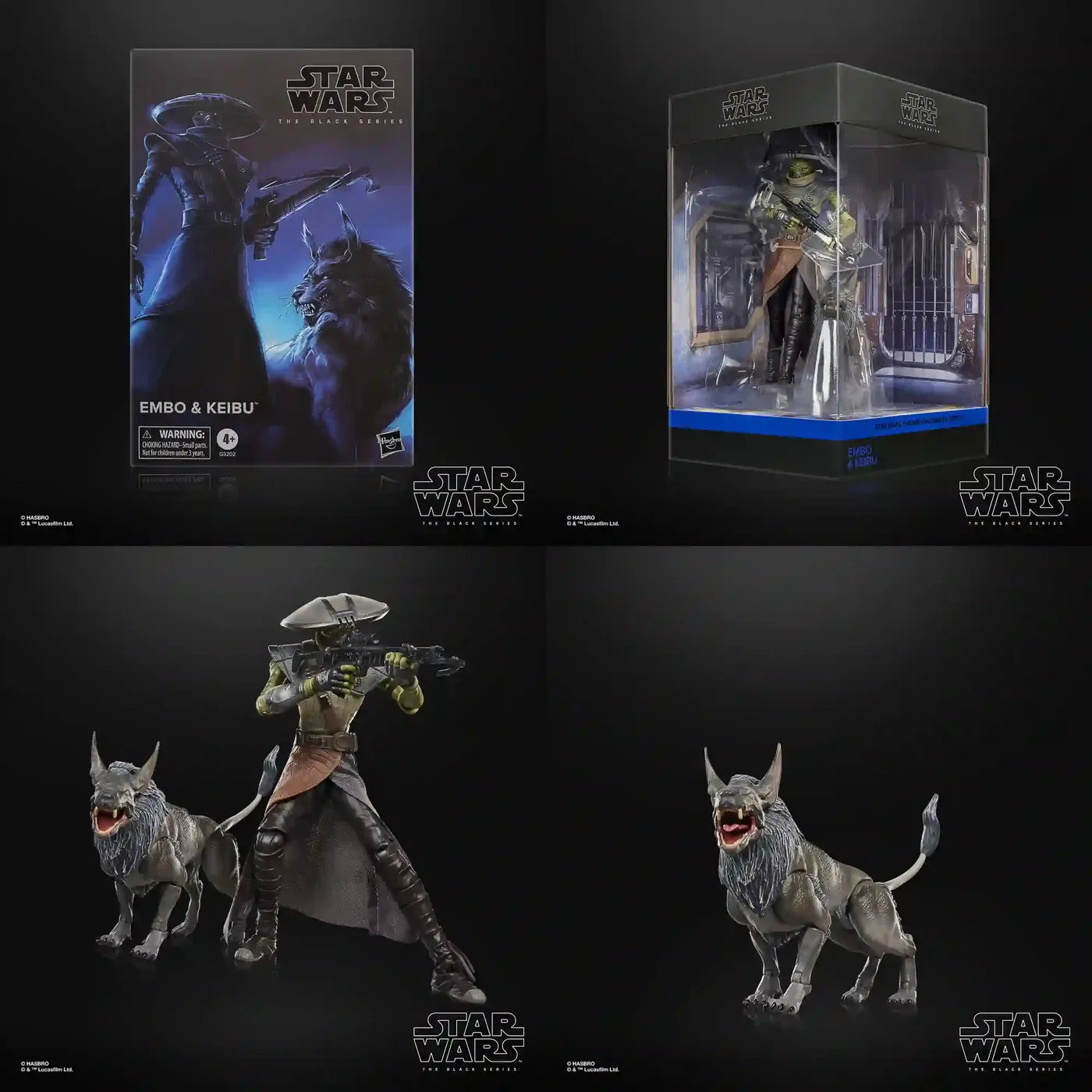 Black Series Embo With Kaibu