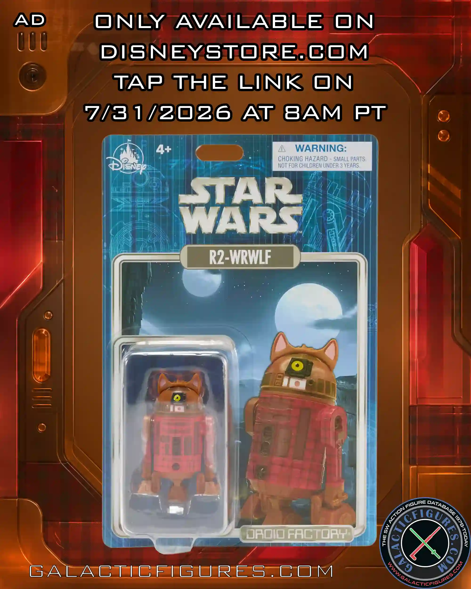 AD: Disney Exclusive R2-WRWLF