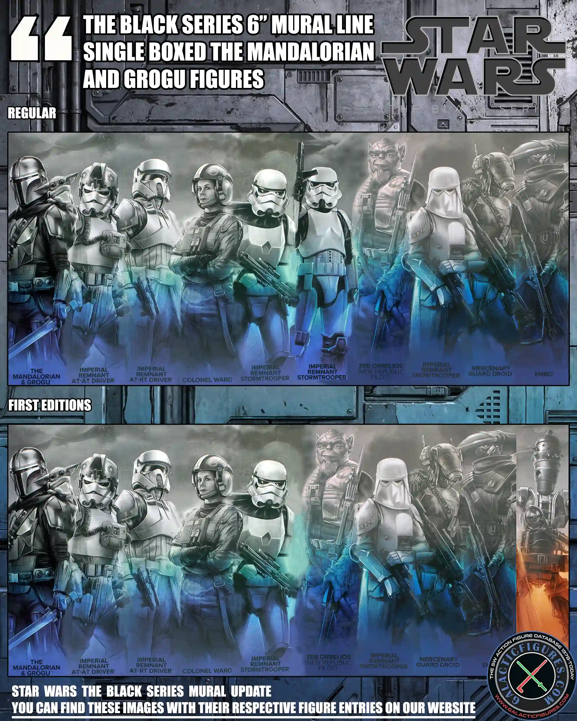 Black Series Mural Update For The Mandalorian And Grogu