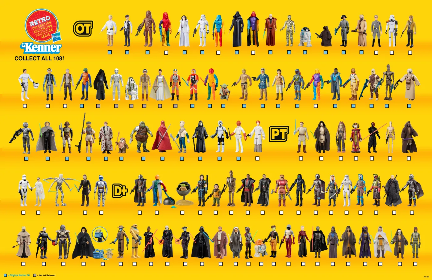 Star Wars Action Figure Poster