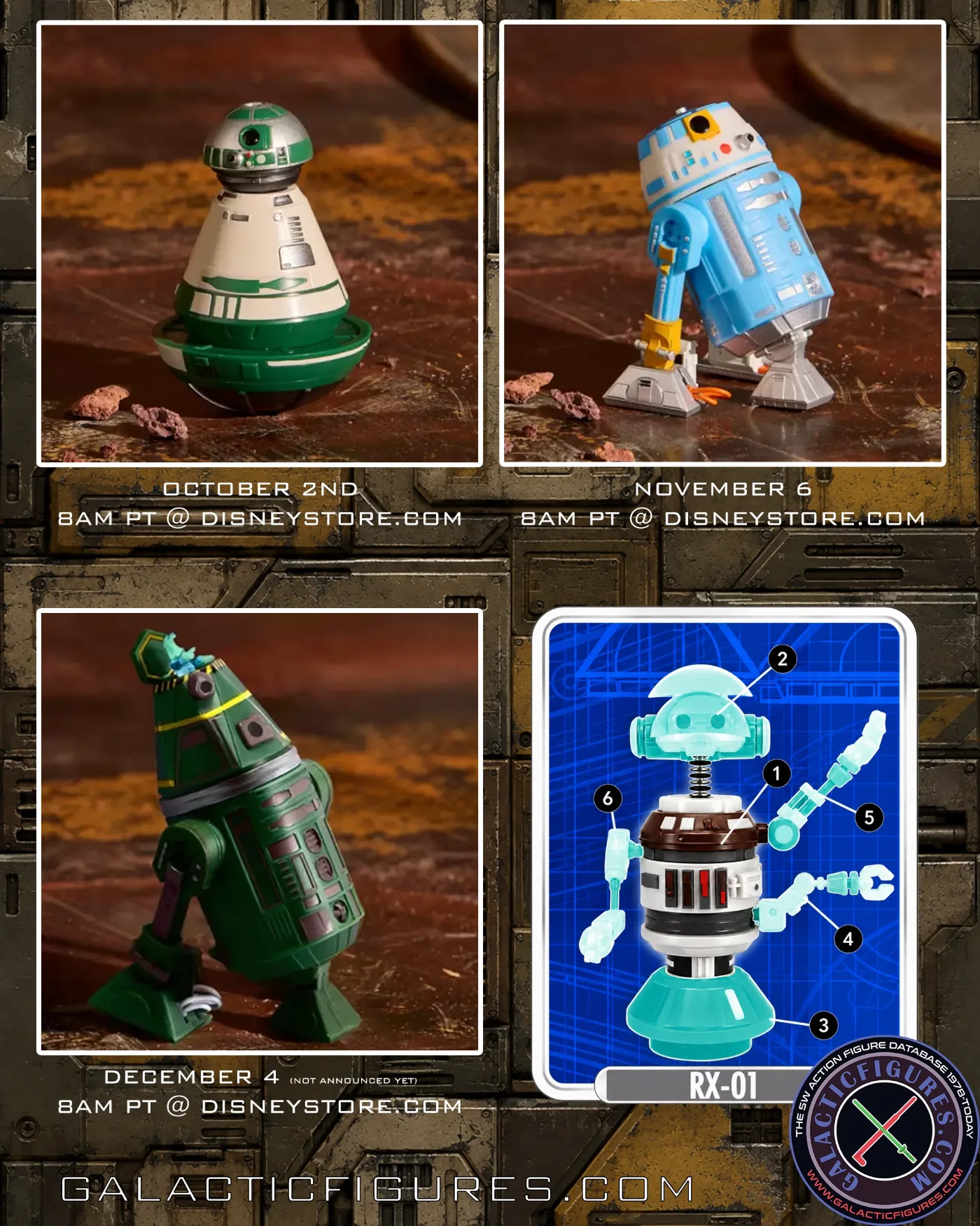 Build-A-Droid figures