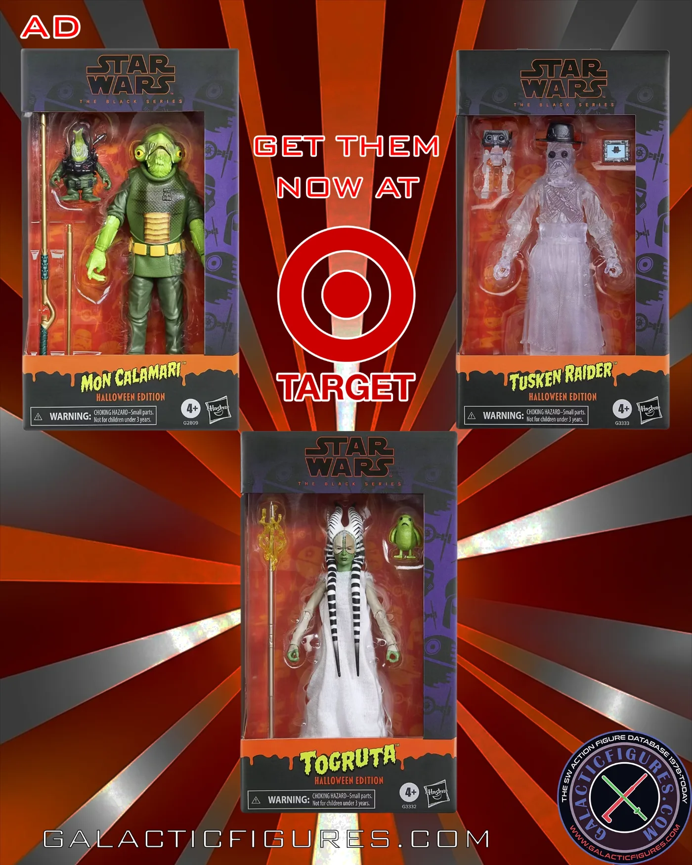 AD: Black Series Halloween Figures At Target Stores