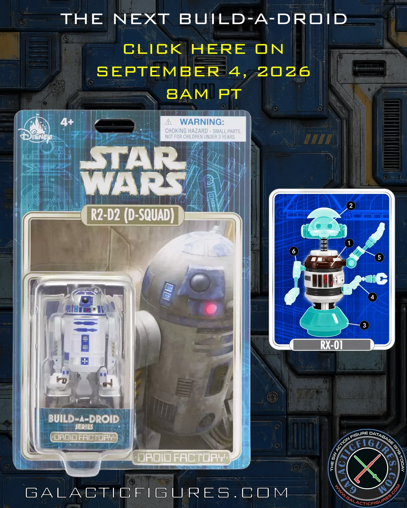AD: Droid Factory R2-D2 (D-SQUAD) - Available 9/4/2026 8am PT