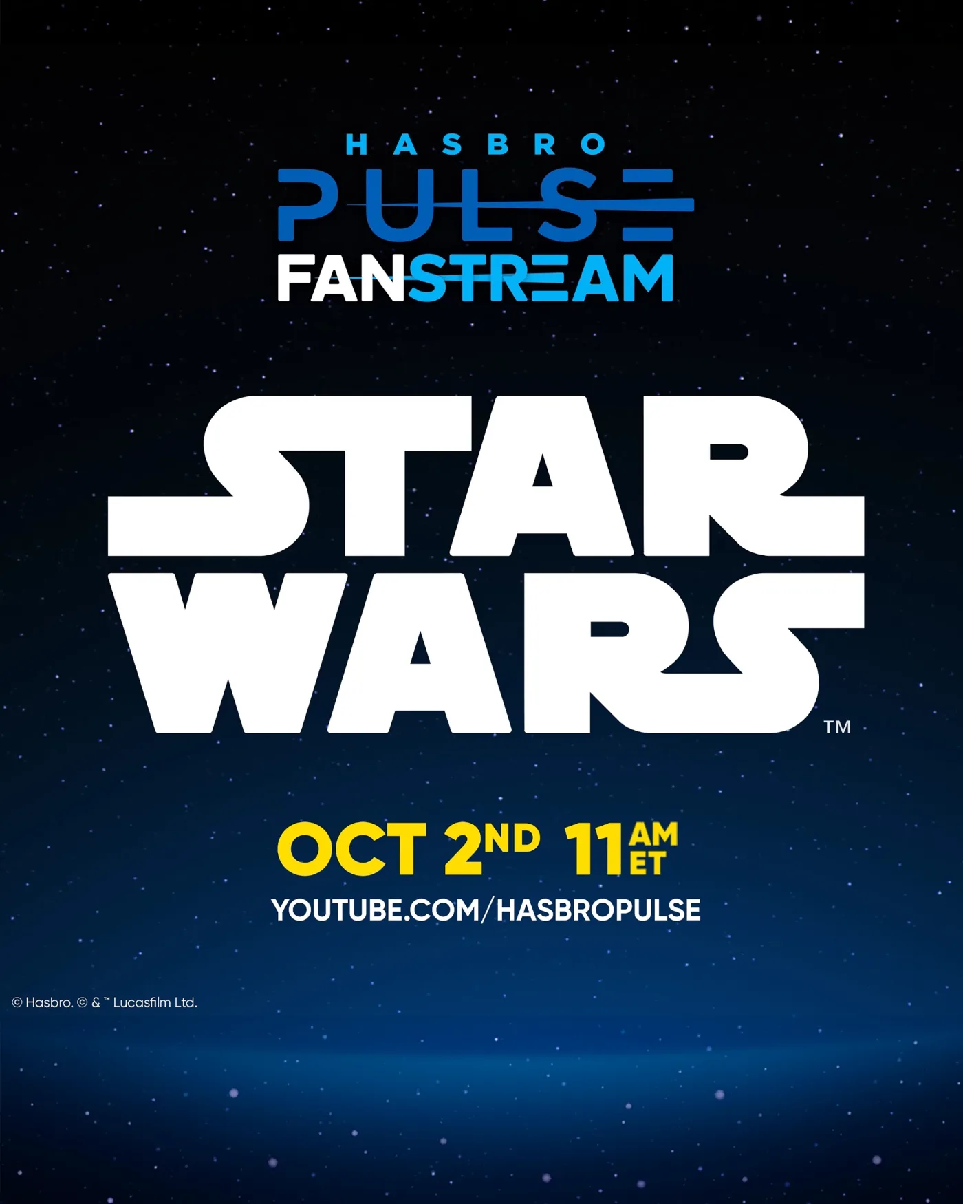 Hasbro Livestream Announced For October 2nd, 2026