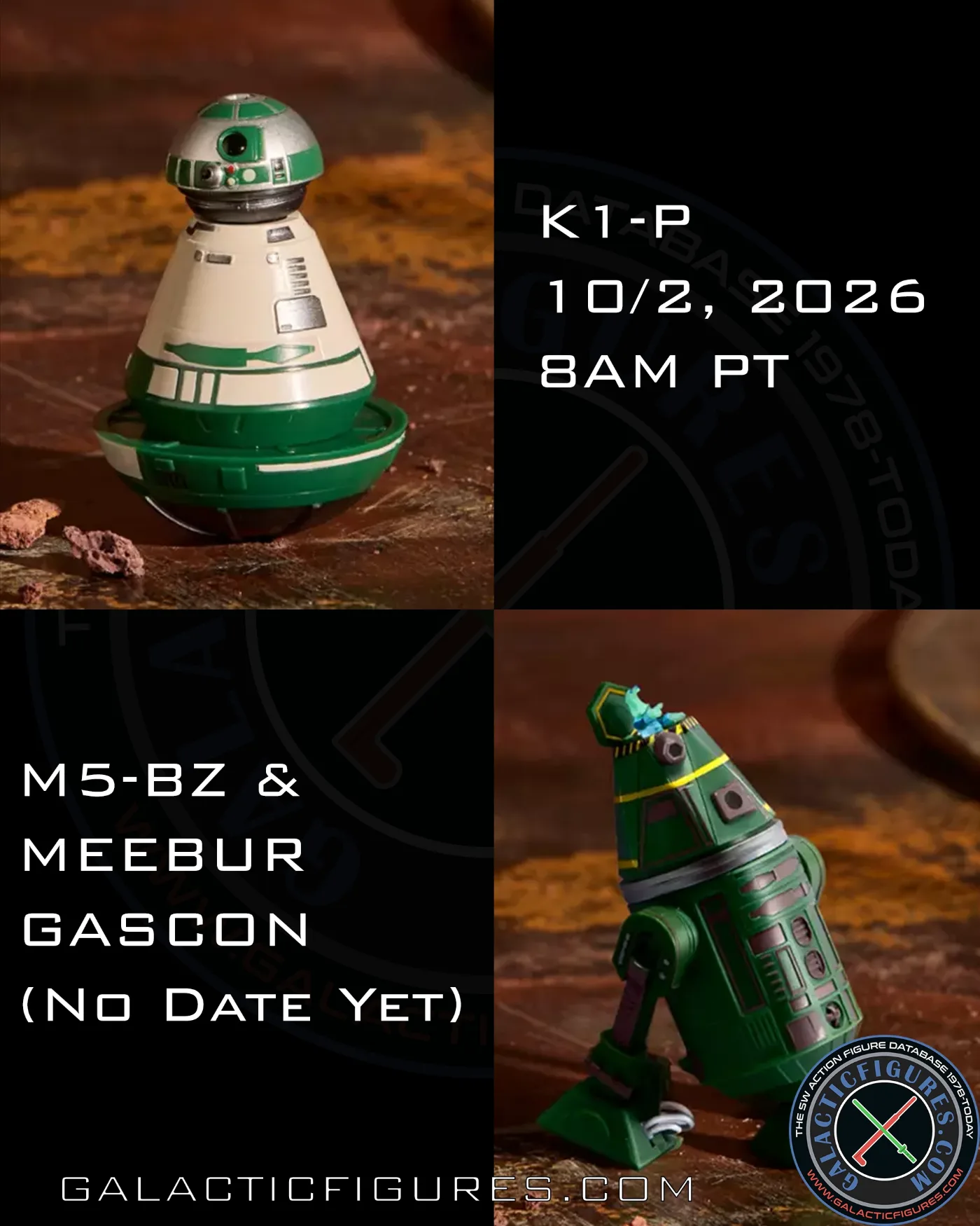 Build A Droid KP-1 and M5-BZ