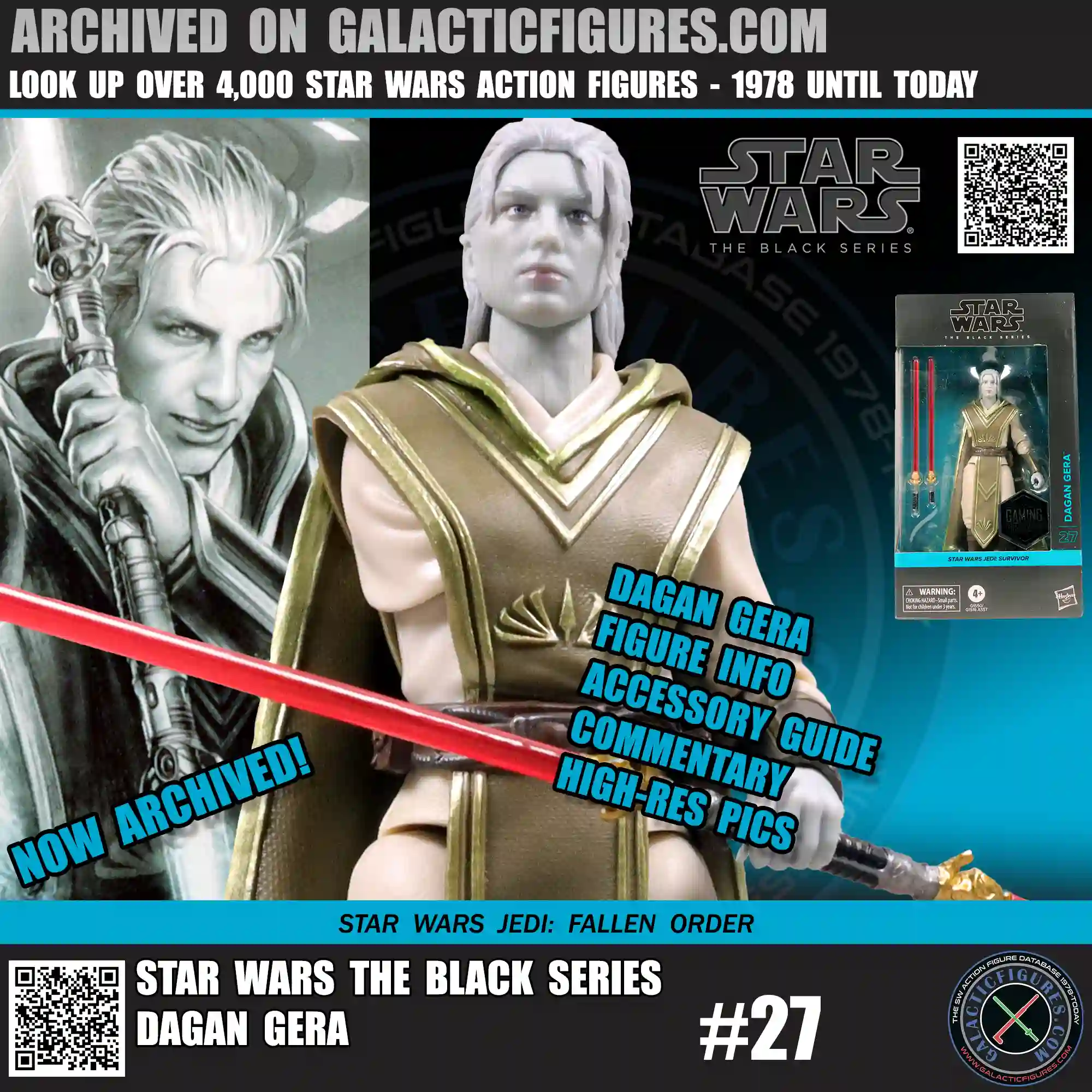 Black Series Dagan Gera (One Arm)