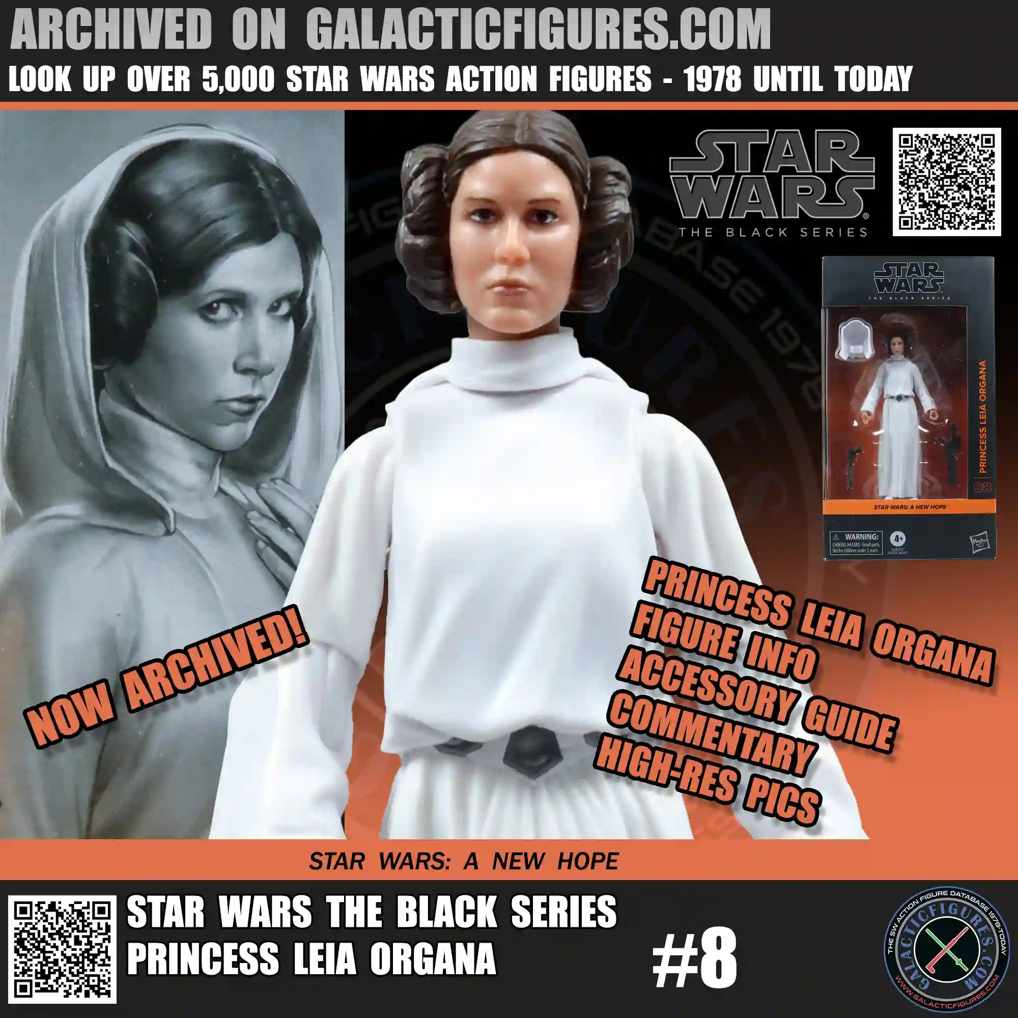 Black Series Princess Leia Organa Rescued!