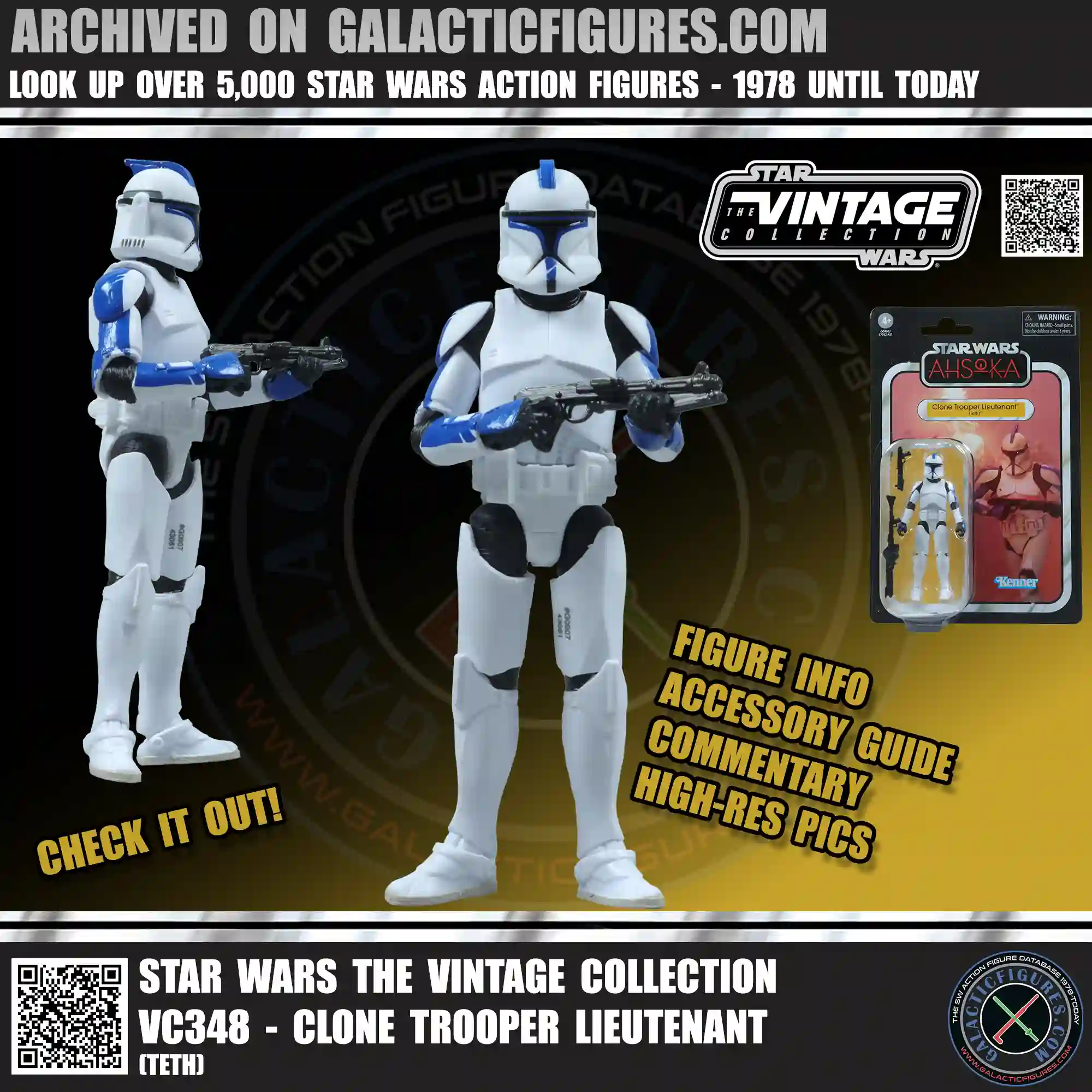 TVC Clone Trooper Lieutenant VC348