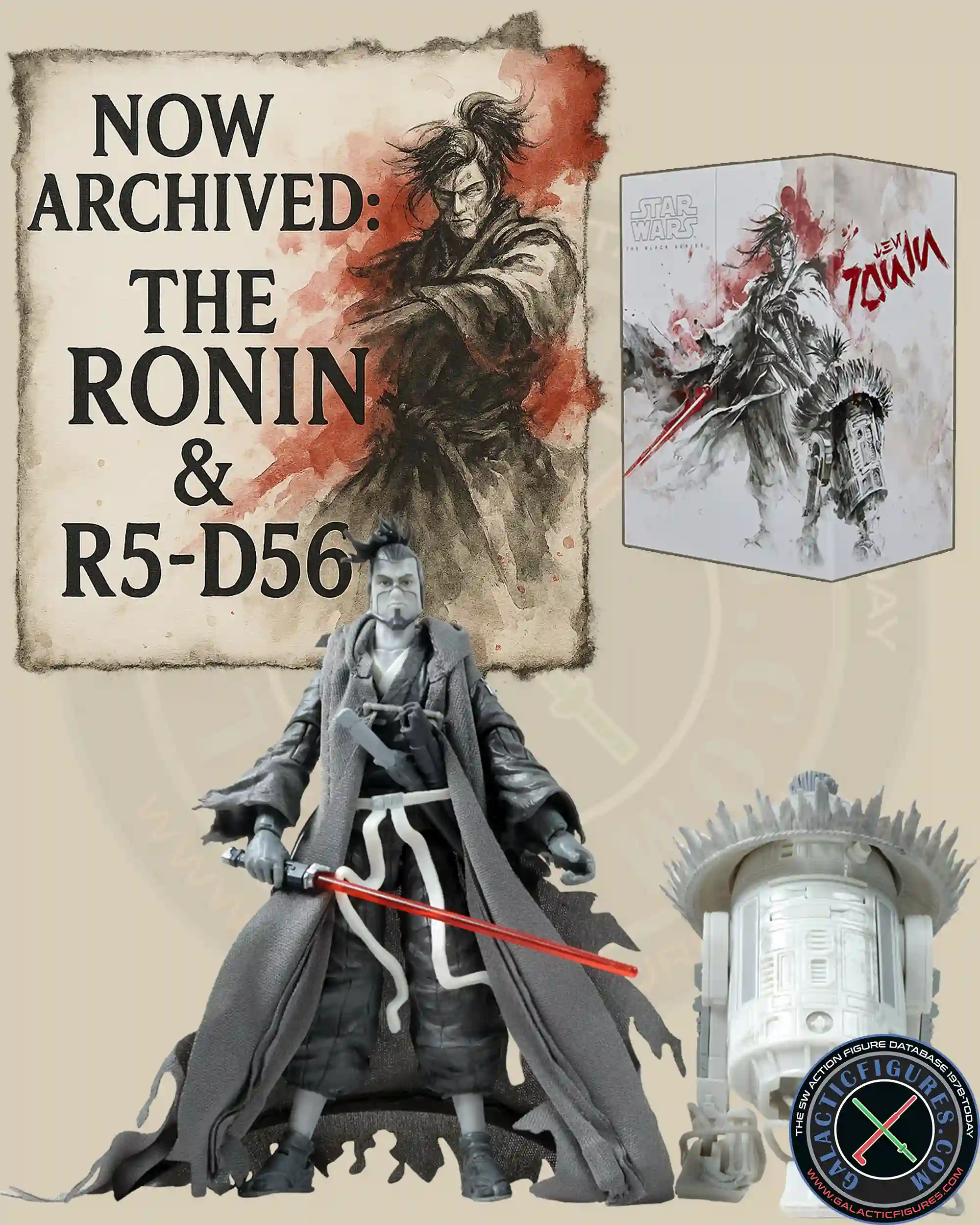 Black Series The Ronin & R5-D56 Archived